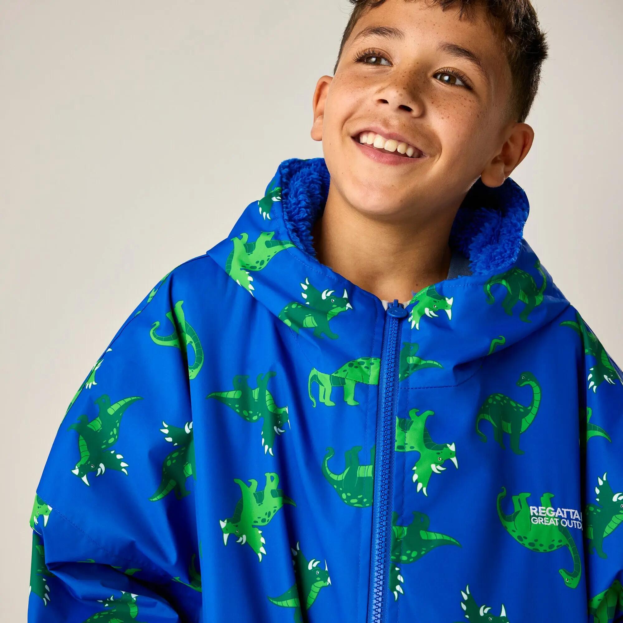 Badponcho Wandelen Kinderen Waterdicht 5/14