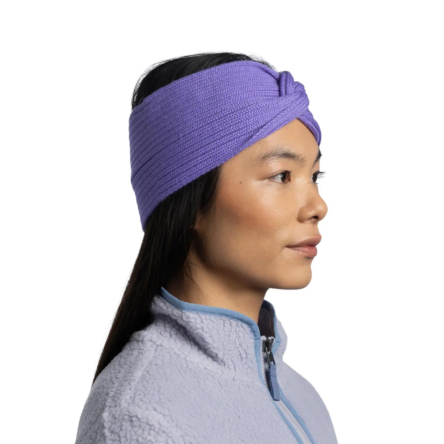 Cinta Knitted Mujer Buff Morado ÚNICA 4/4