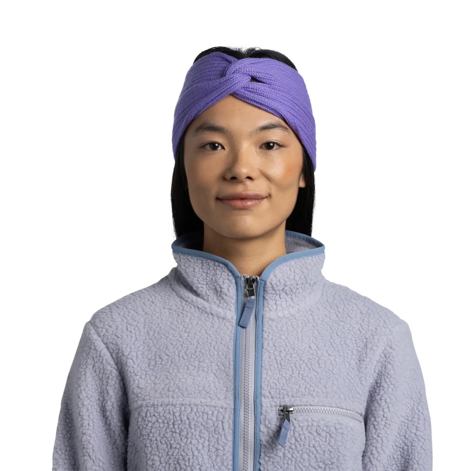 Cinta Knitted Mujer Buff Morado ÚNICA 3/4