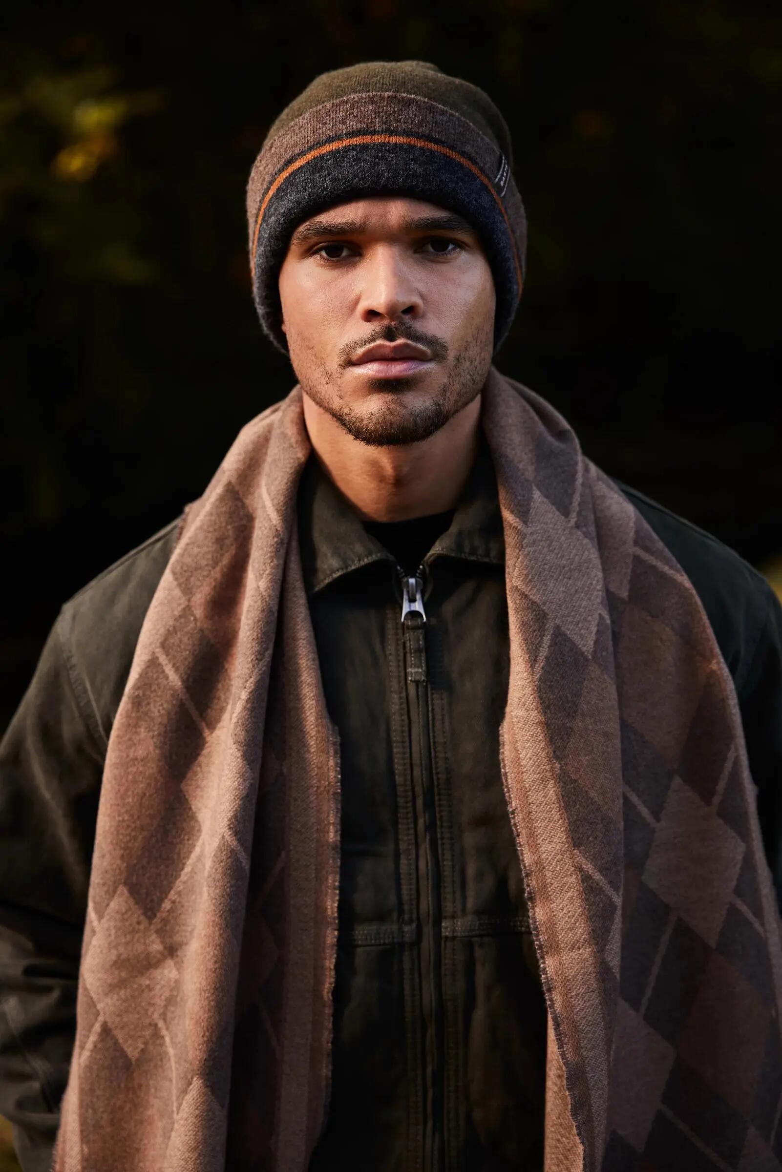 Férfi Findley Beanie kötött sapka 2/3