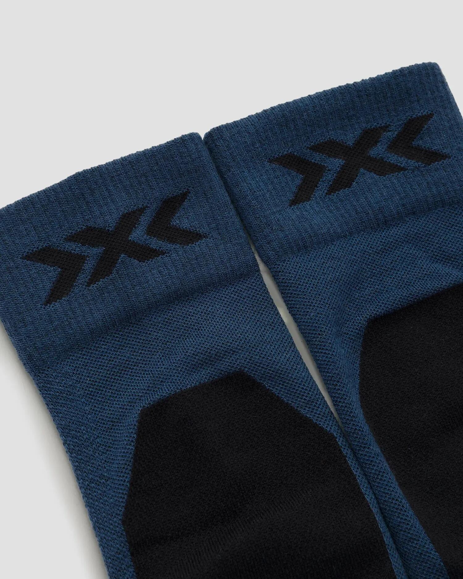 Skarpety unisex X-Socks Ski Perform Merino Otc Neo Navy A149 2/2