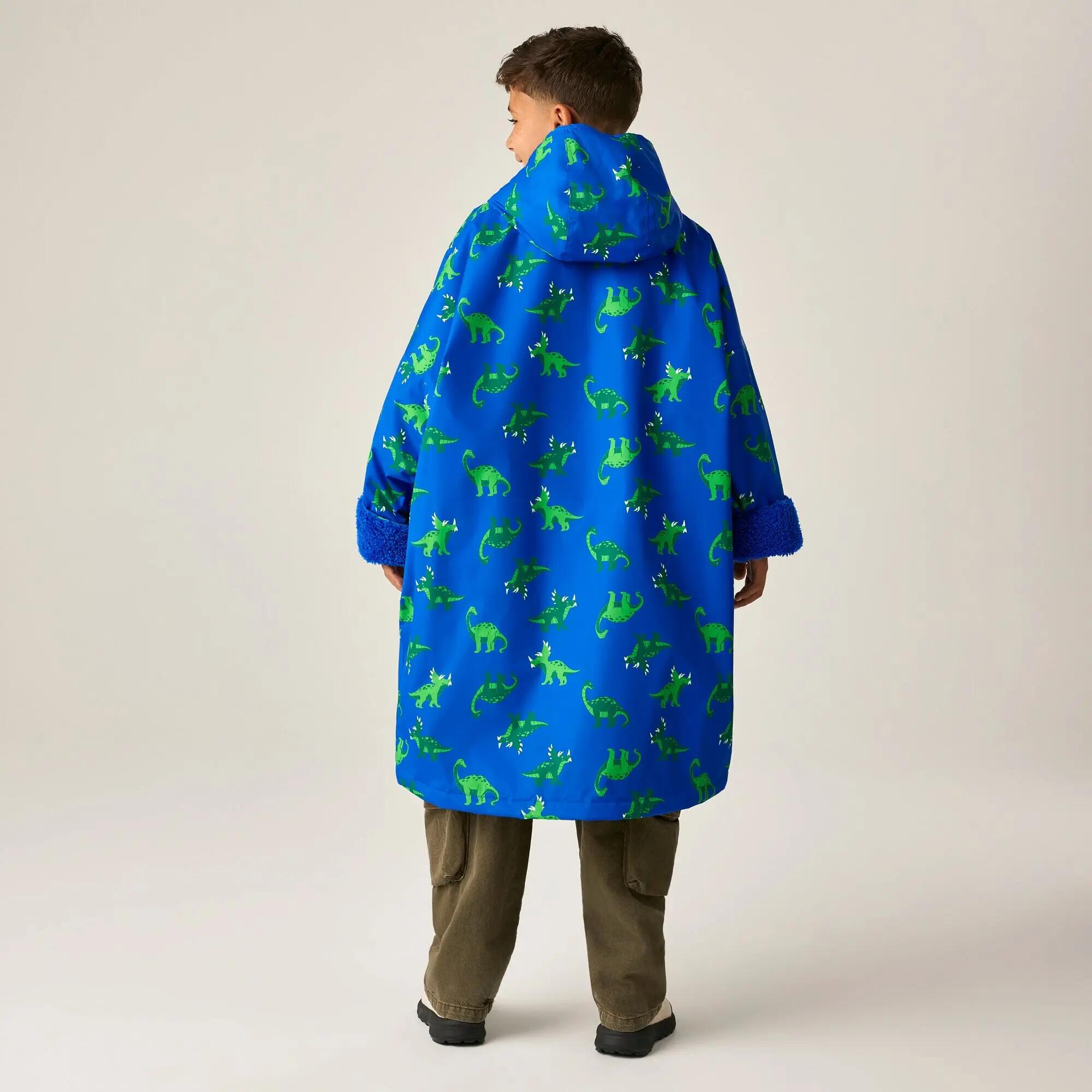Badponcho Wandelen Kinderen Waterdicht 3/14