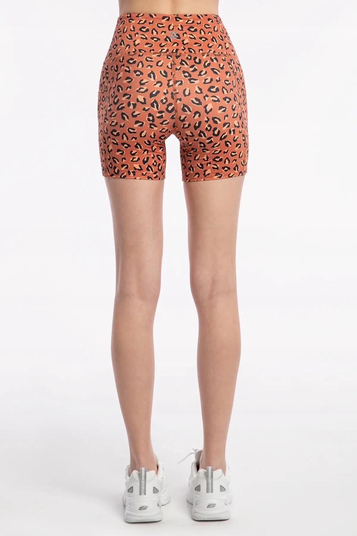 Legginsy kolarki damskie Billabong SMMT ABJWH00107-MMQ0 KOLOR BRĄZOWY 4/5