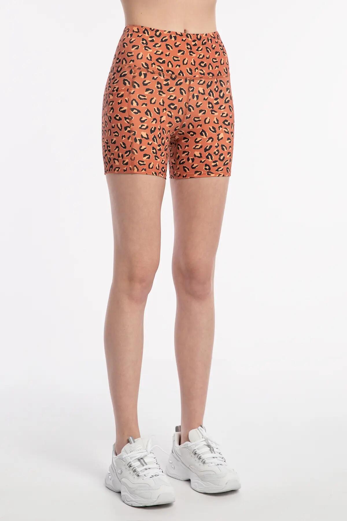 Legginsy kolarki damskie Billabong SMMT ABJWH00107-MMQ0 KOLOR BRĄZOWY 2/5
