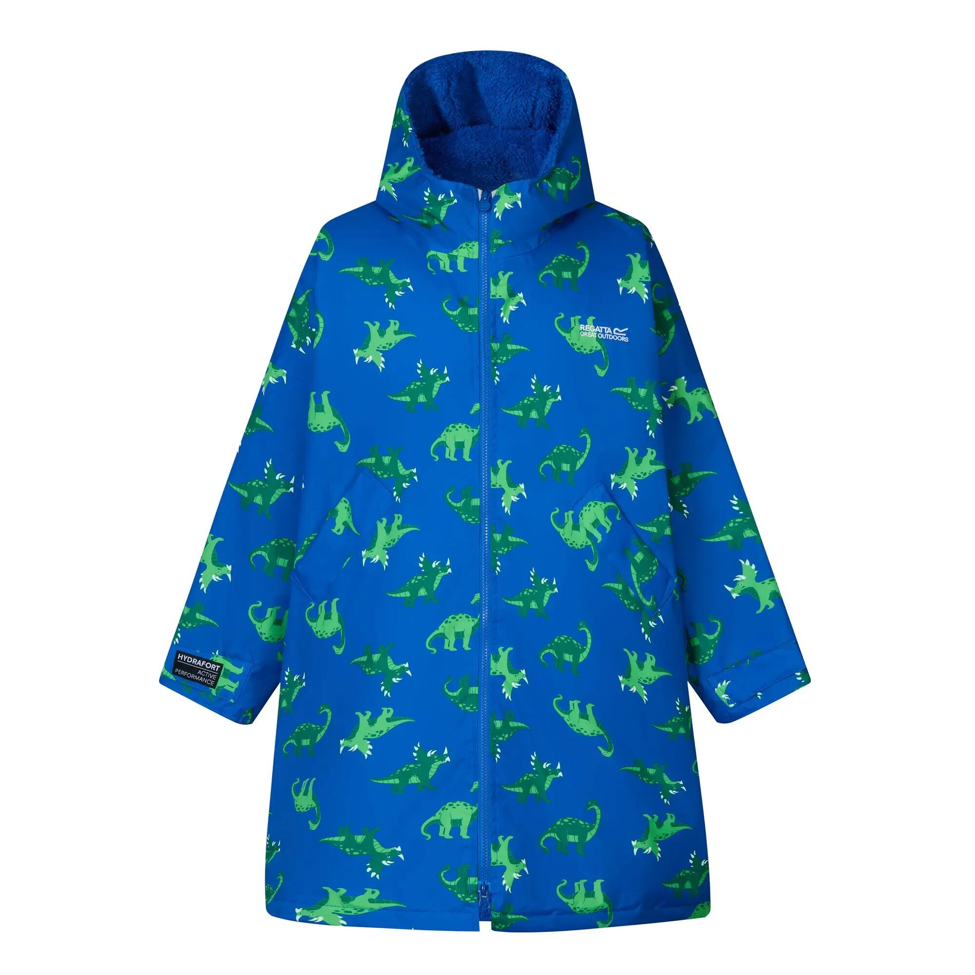 Badponcho Wandelen Kinderen Waterdicht 11/14