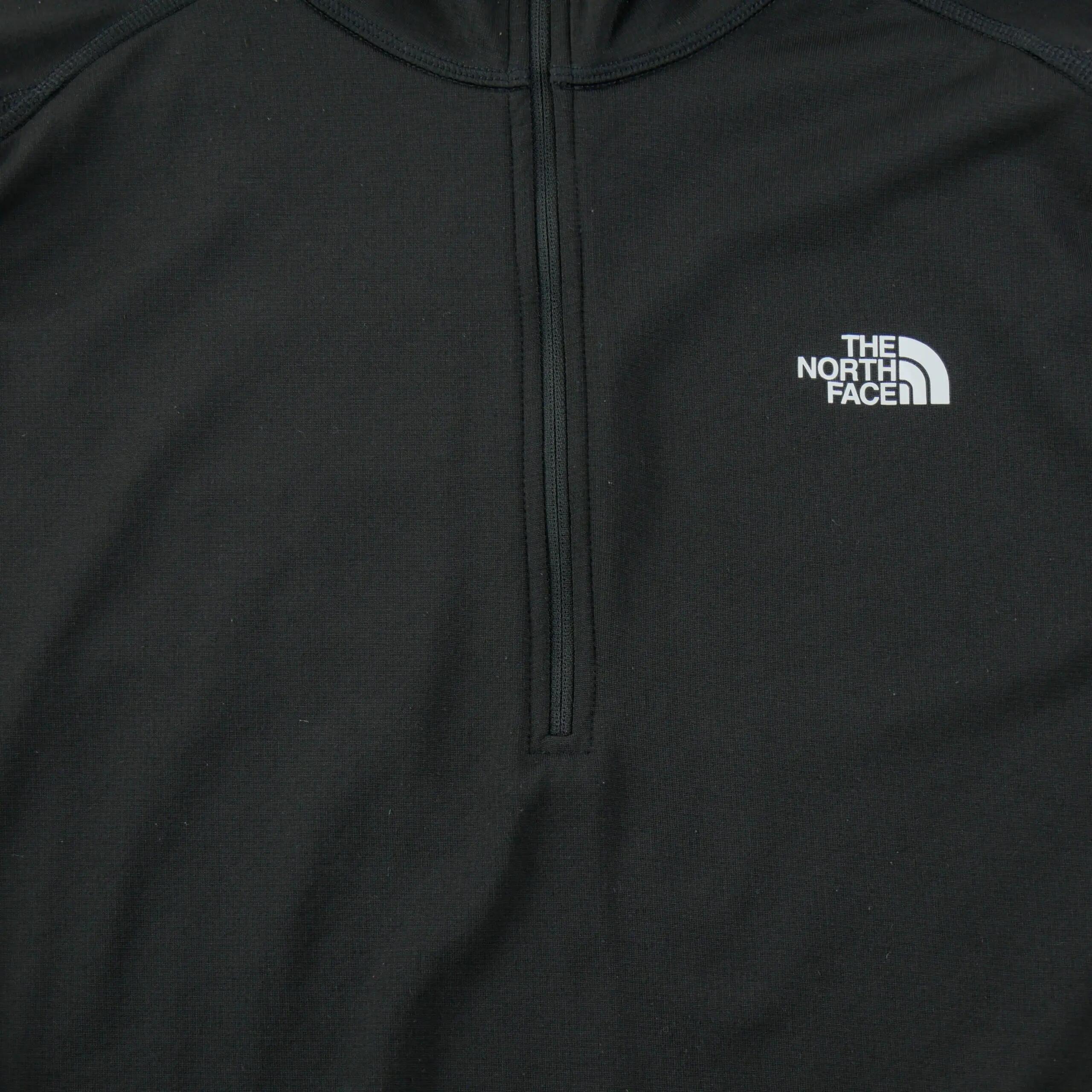 Second hand - Pile uomo 1/4 Zip nero - Stato eccellente 4/9