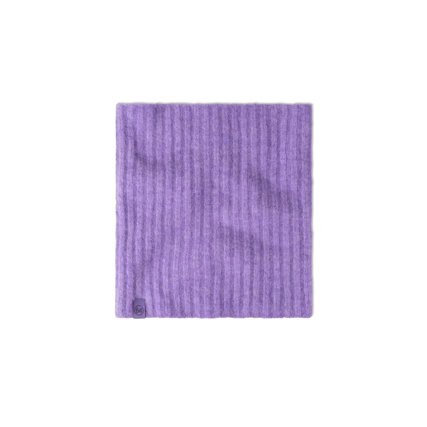 Cache-cou tricoté Unisex Buff Violet TAILLE UNIQUE 2/3