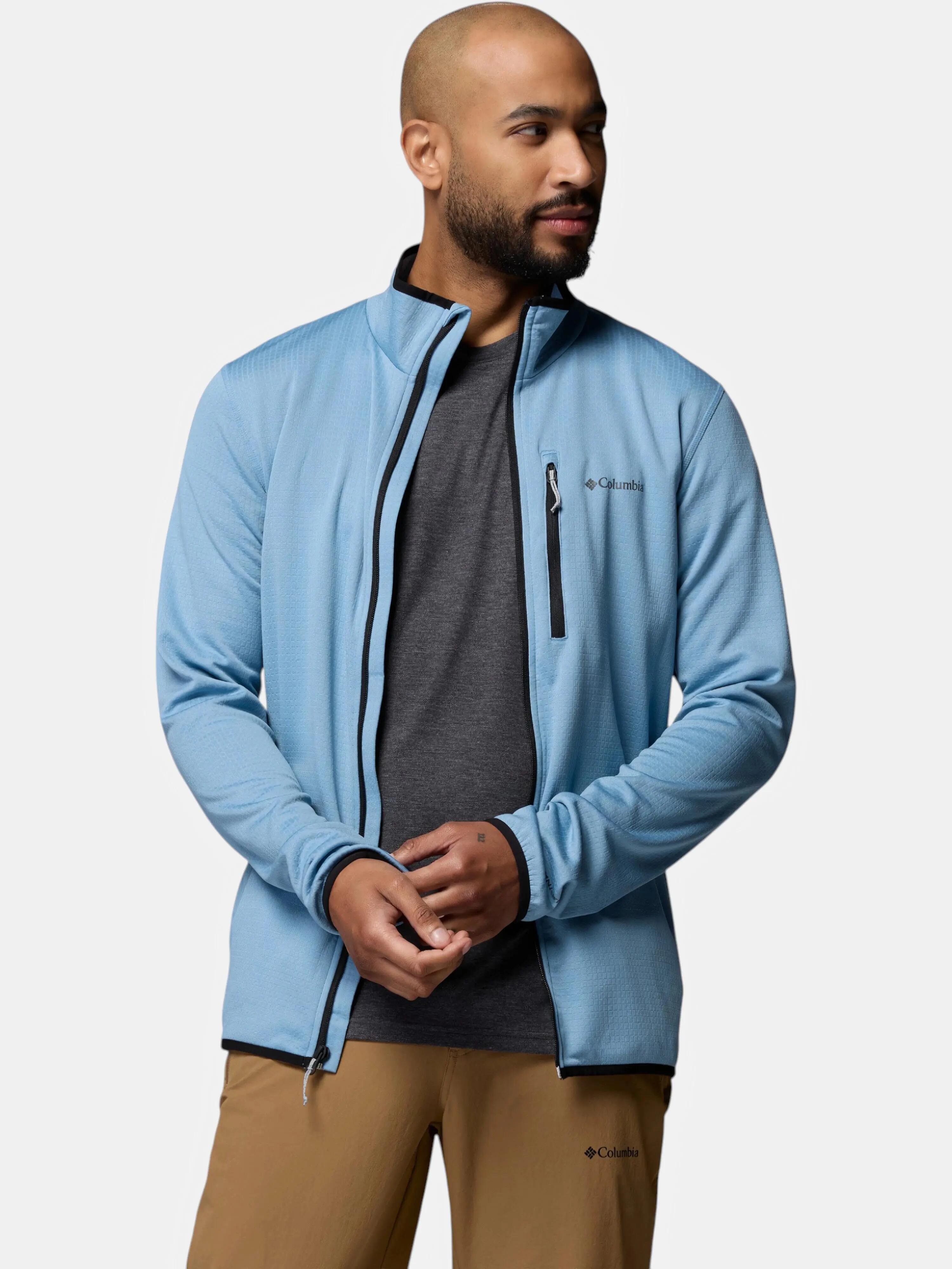 Pull Homme Essential Hike Grid FZ 5/7