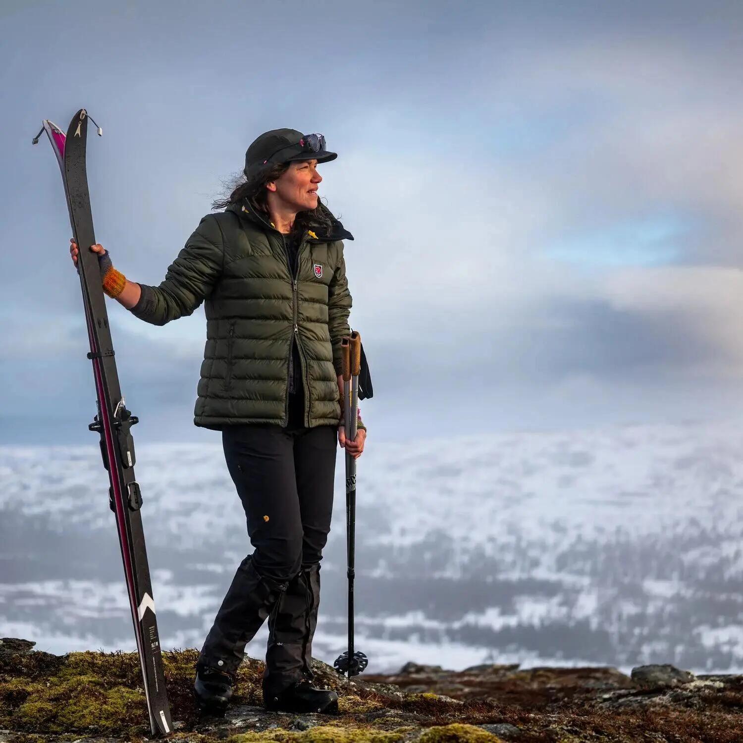 Női Expedition Pack Down Hoodie W pehelykabát 3/4