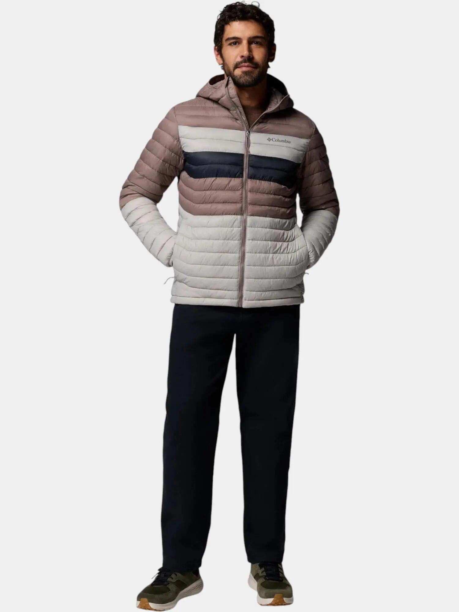 Quilted Transitional Jacket Men Powder Pass HD 4/7