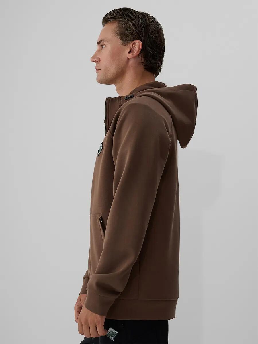 Bluza dresowa regular z kapturem męska 4F 5/7