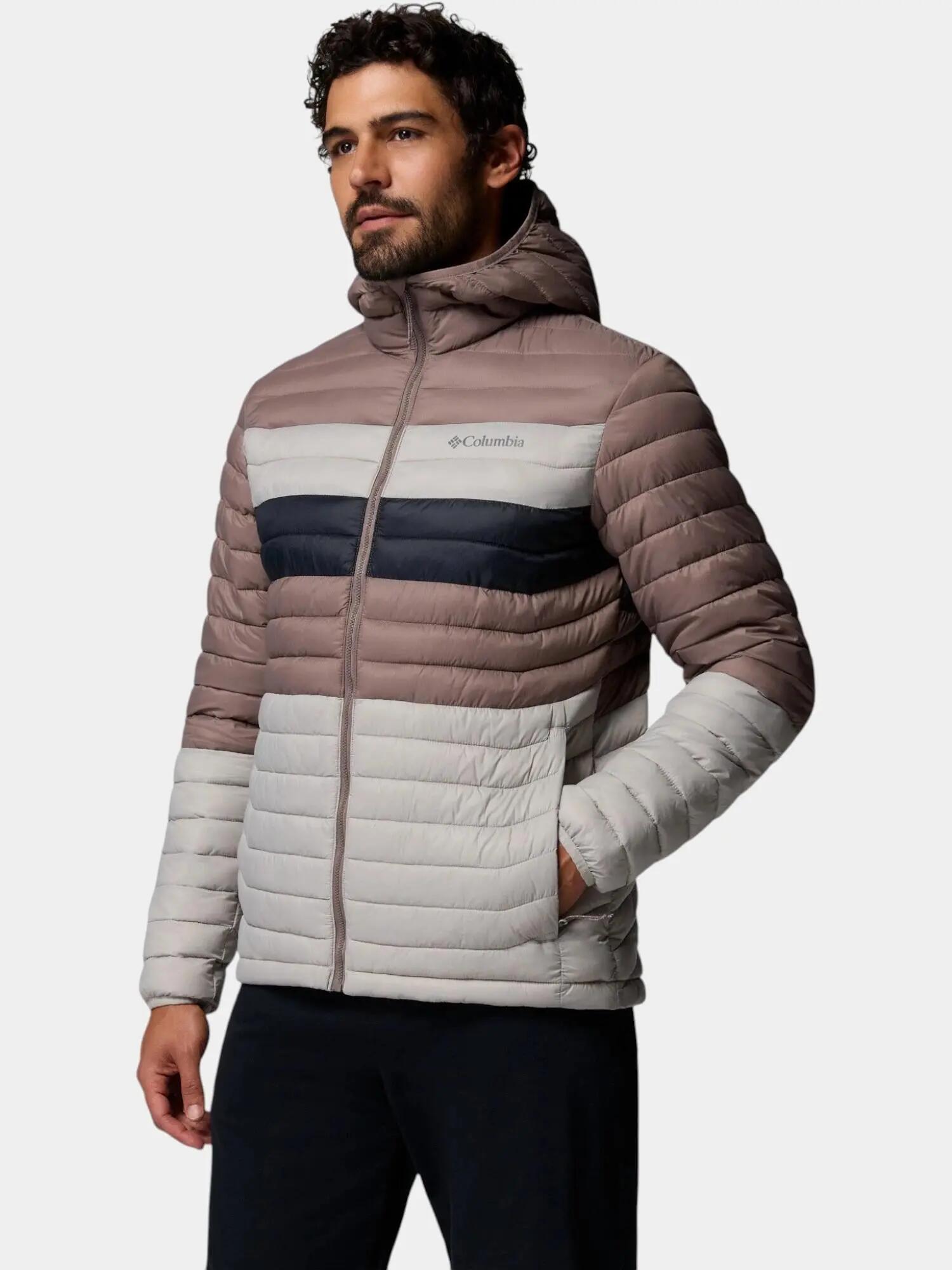 Quilted Transitional Jacket Men Powder Pass HD 2/7