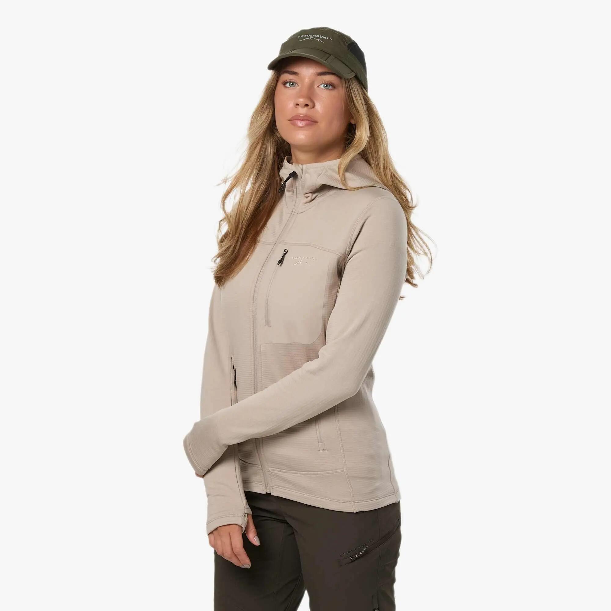 Sweat À Capuche Zippé  Femme Respirant 4/7