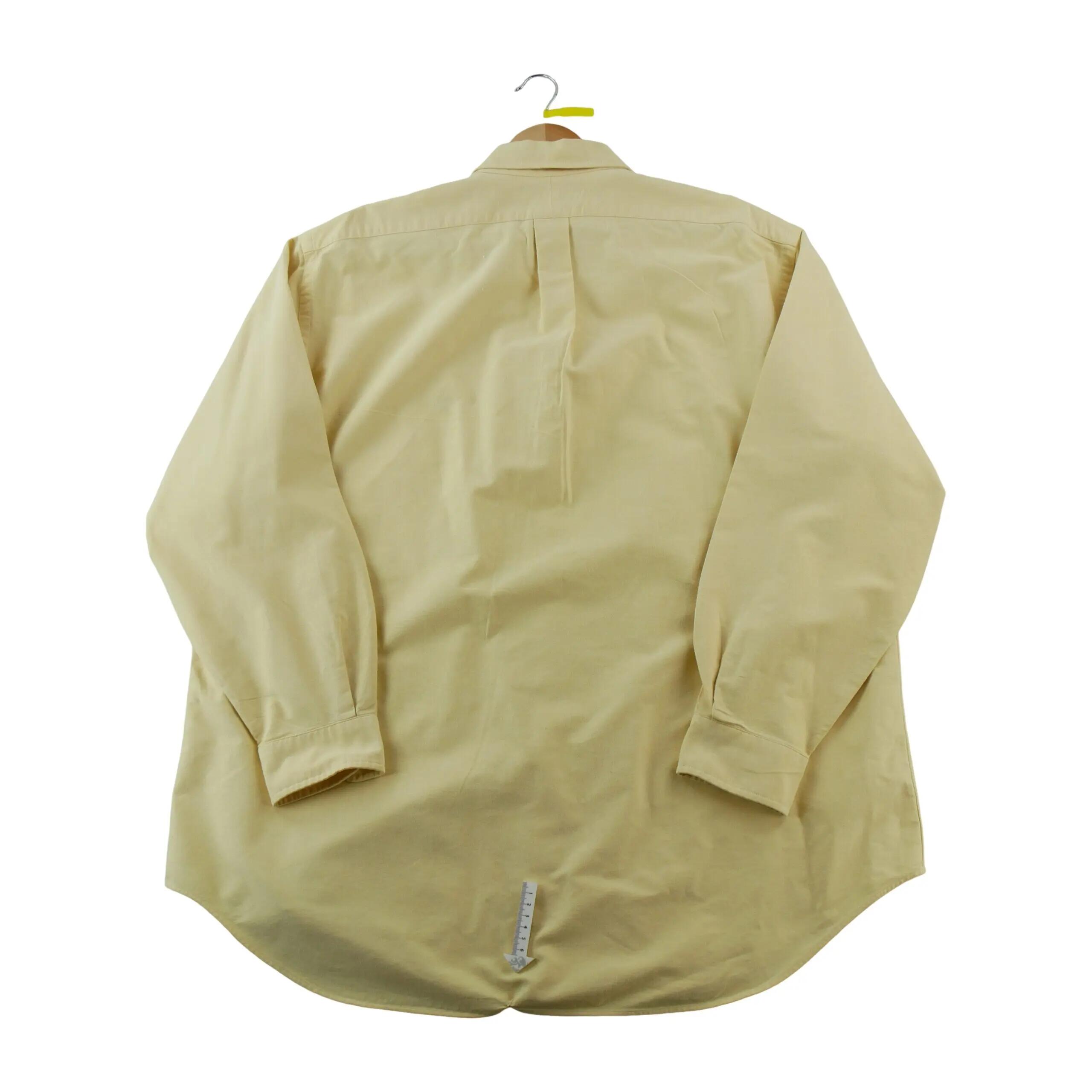 Seconde vie - Chemise classiques Homme Yarmouth Jaune - Bon état 5/7