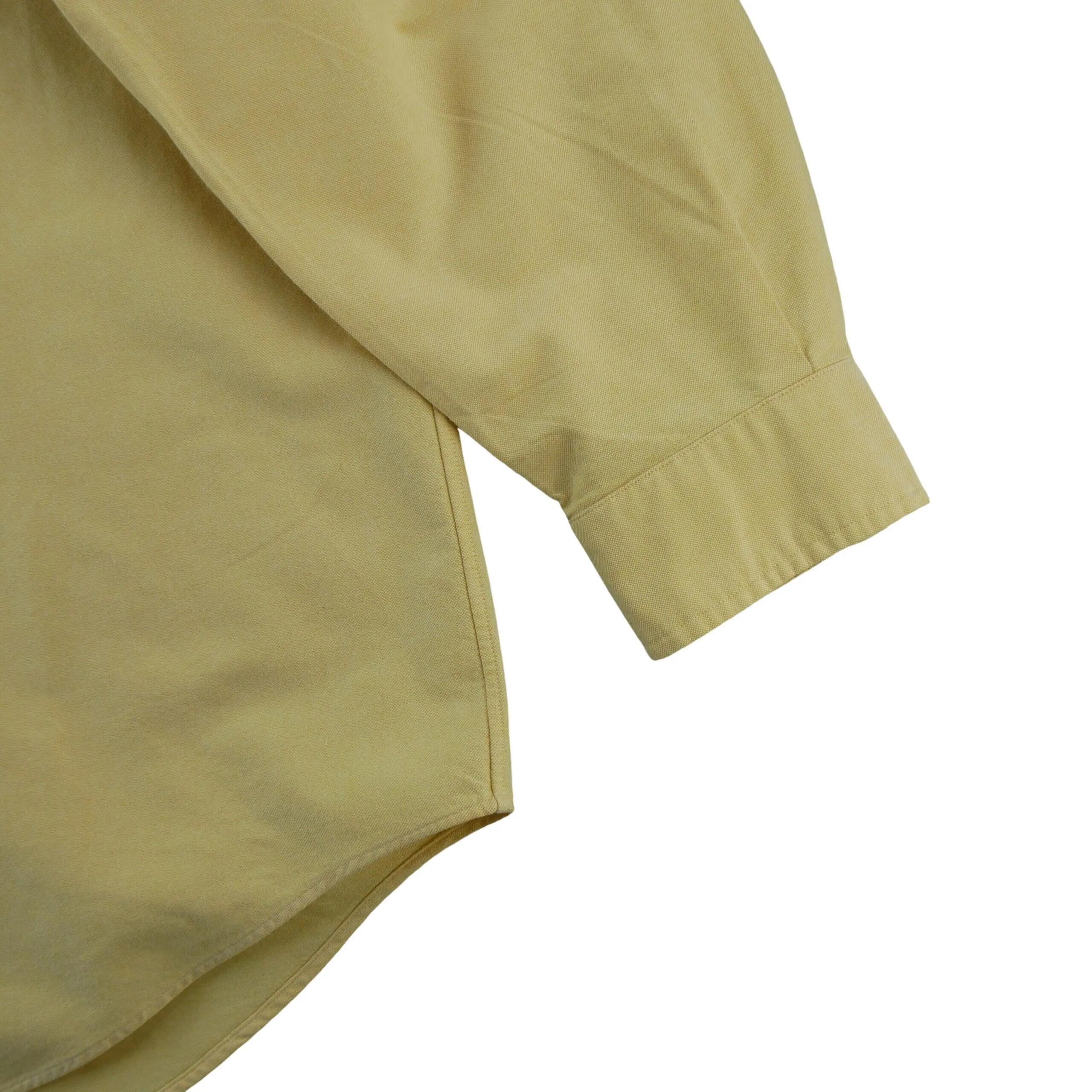 Seconde vie - Chemise classiques Homme Yarmouth Jaune - Bon état 4/7