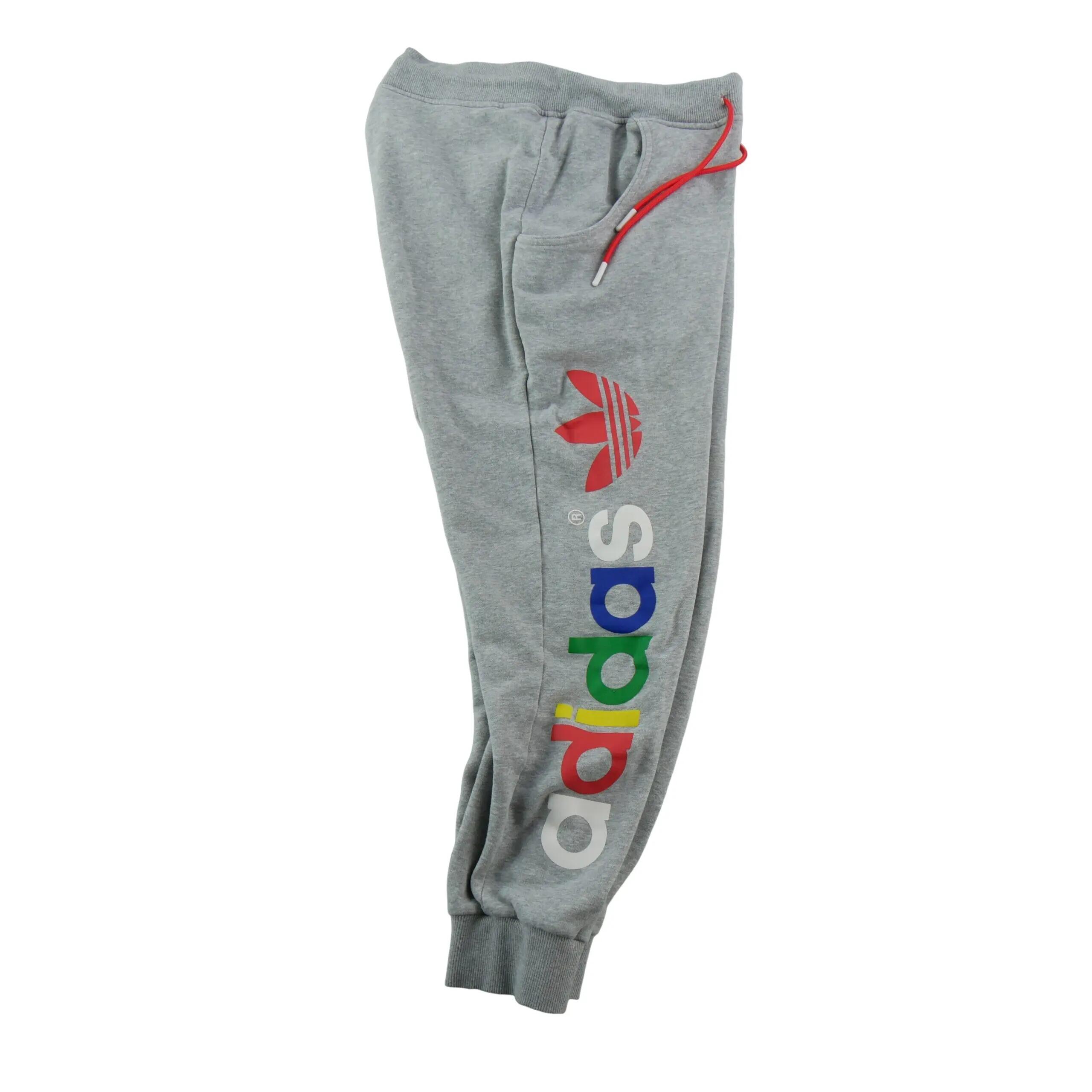 Seconde vie - Jogging Homme Trefoil multicolore Gris - Bon état 4/9