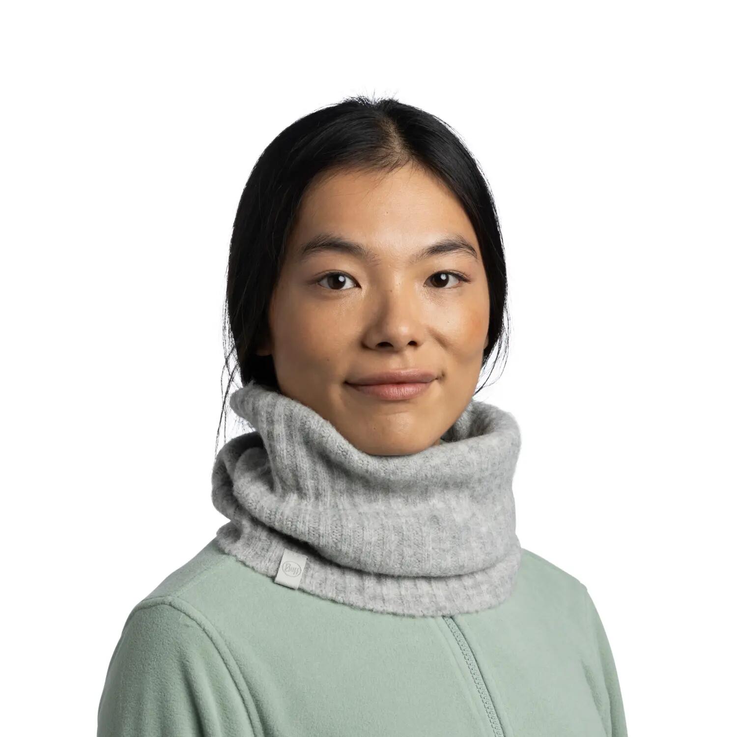 Cache-cou tricoté Unisex Buff Blanche TAILLE UNIQUE 4/5