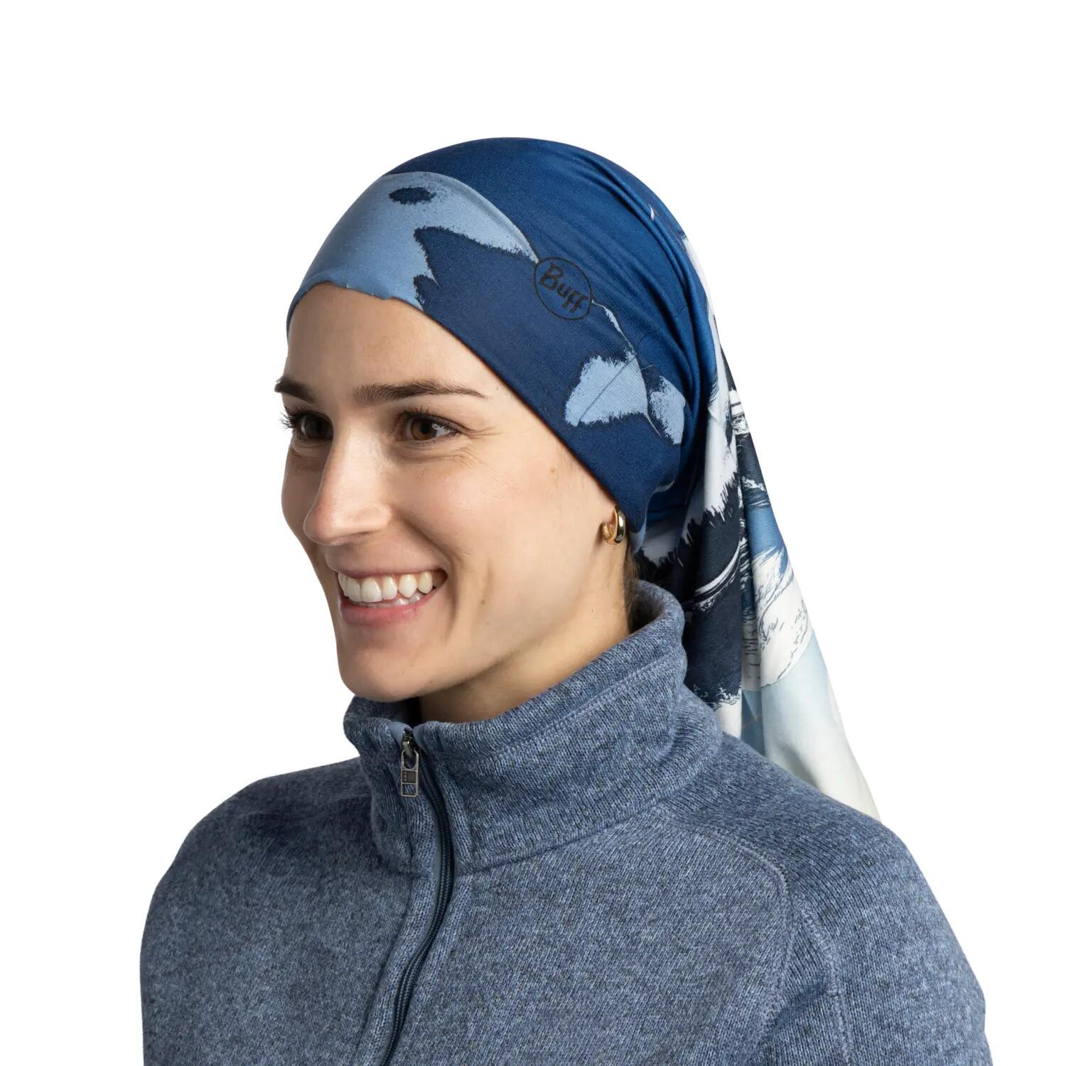 Tour de cou Original EcoStretch Unisex Buff Bleu TAILLE UNIQUE 4/5