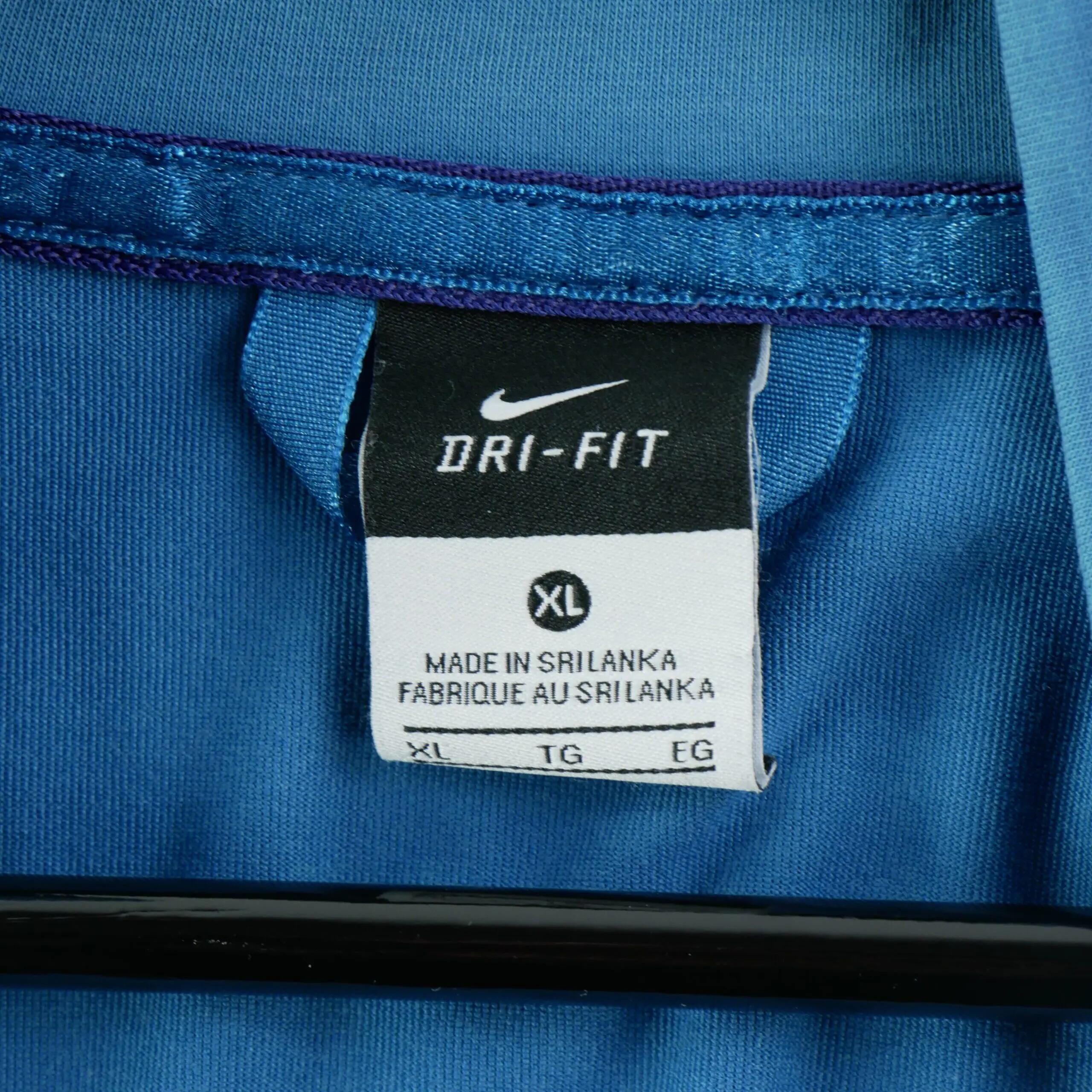 Tweedehands - Heren Dri-FIT Hoodie Blauw - Goede staat 9/11