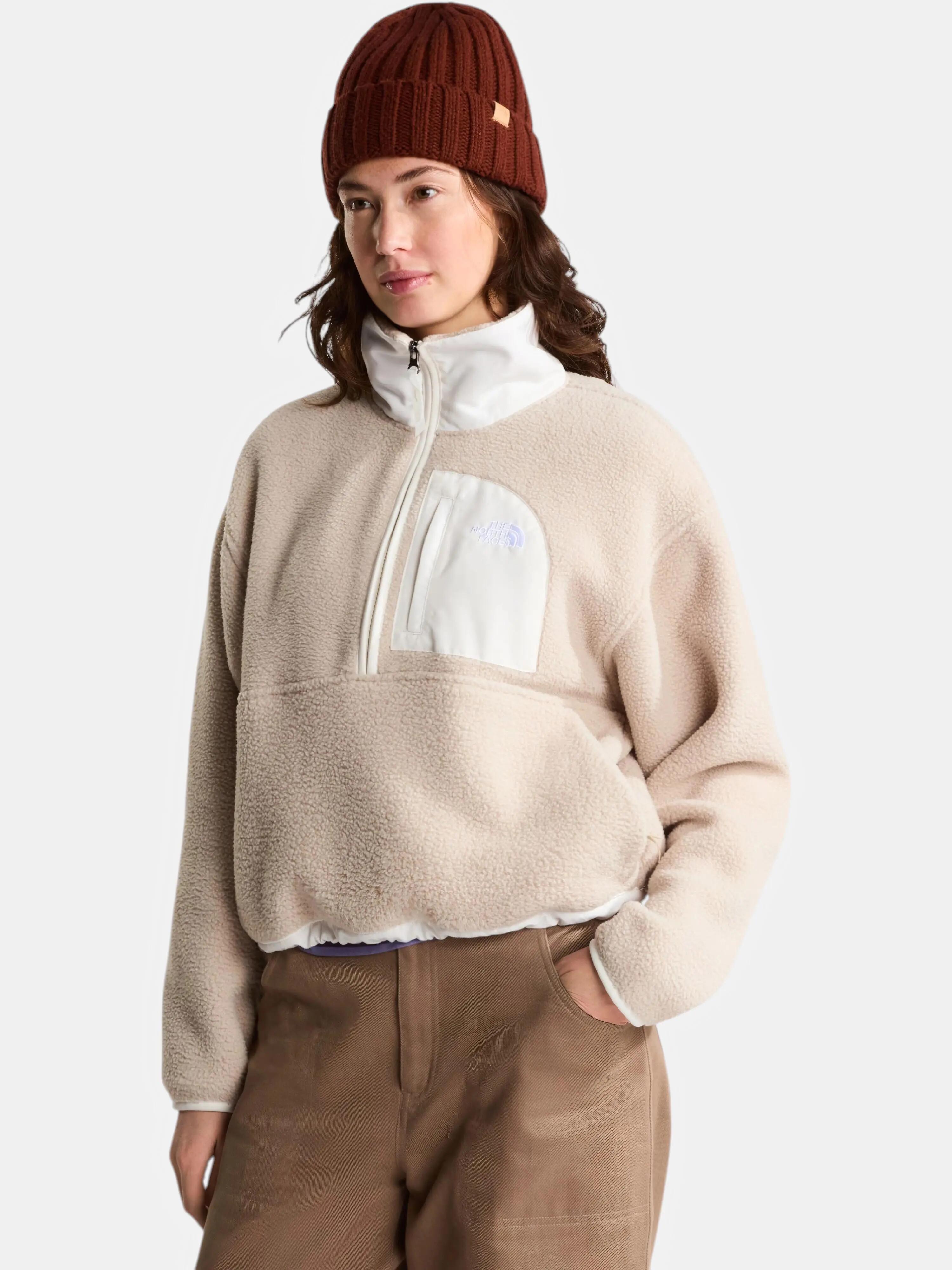Pulover polar W Yumiori Off Peak 1/2 Zip Jacket femei