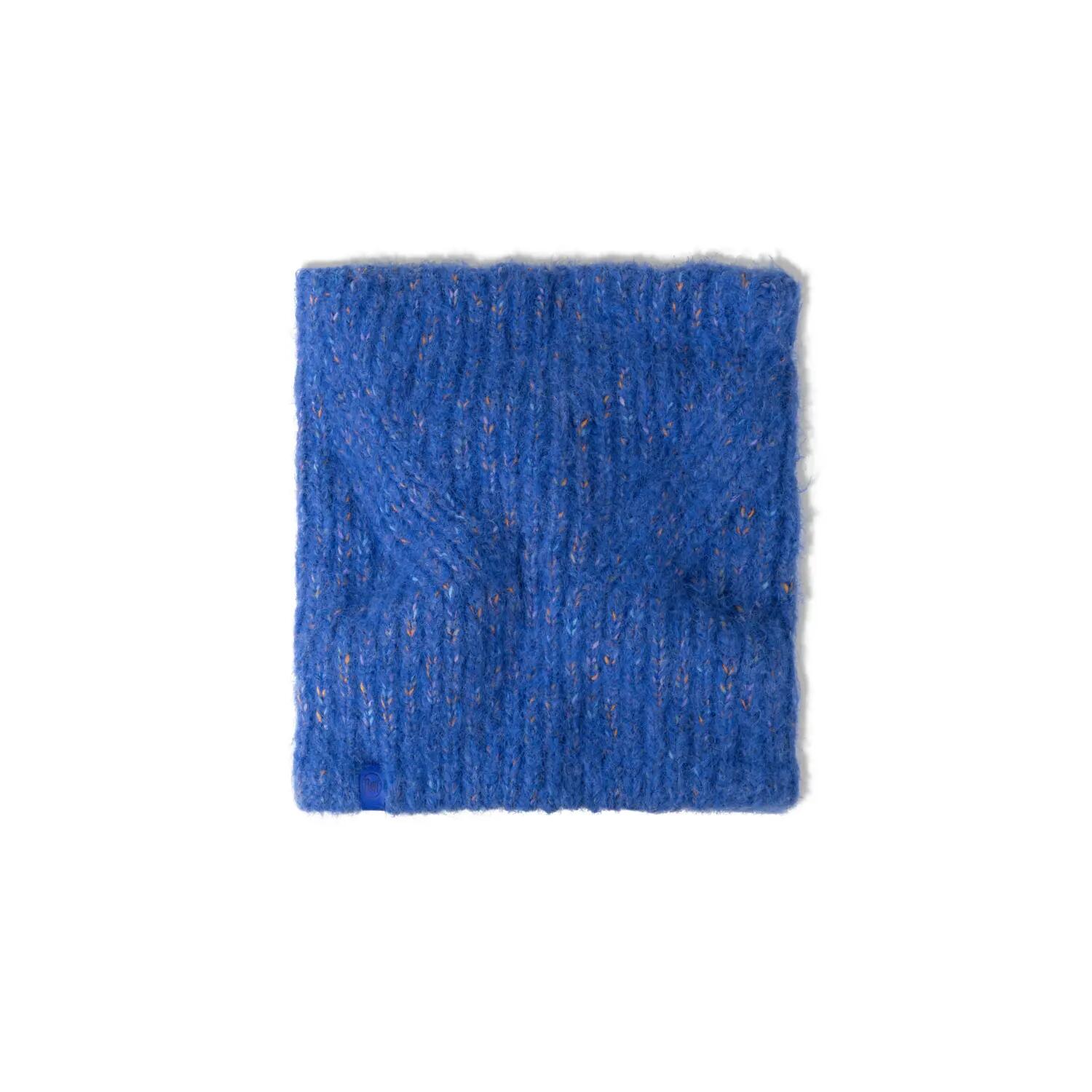 Cache-cou tricoté & Fleece Femme Buff Bleu TAILLE UNIQUE 2/5