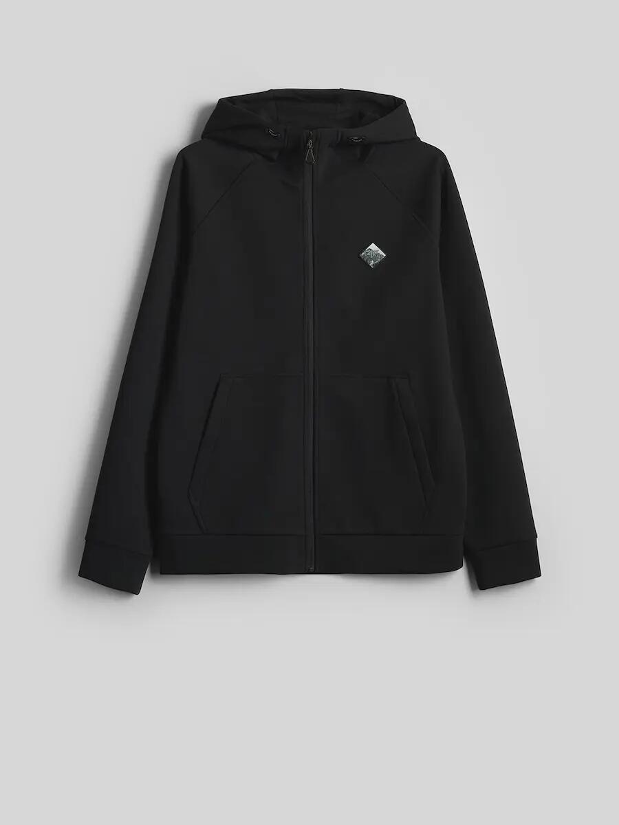 Bluza dresowa regular z kapturem męska 4F 7/7