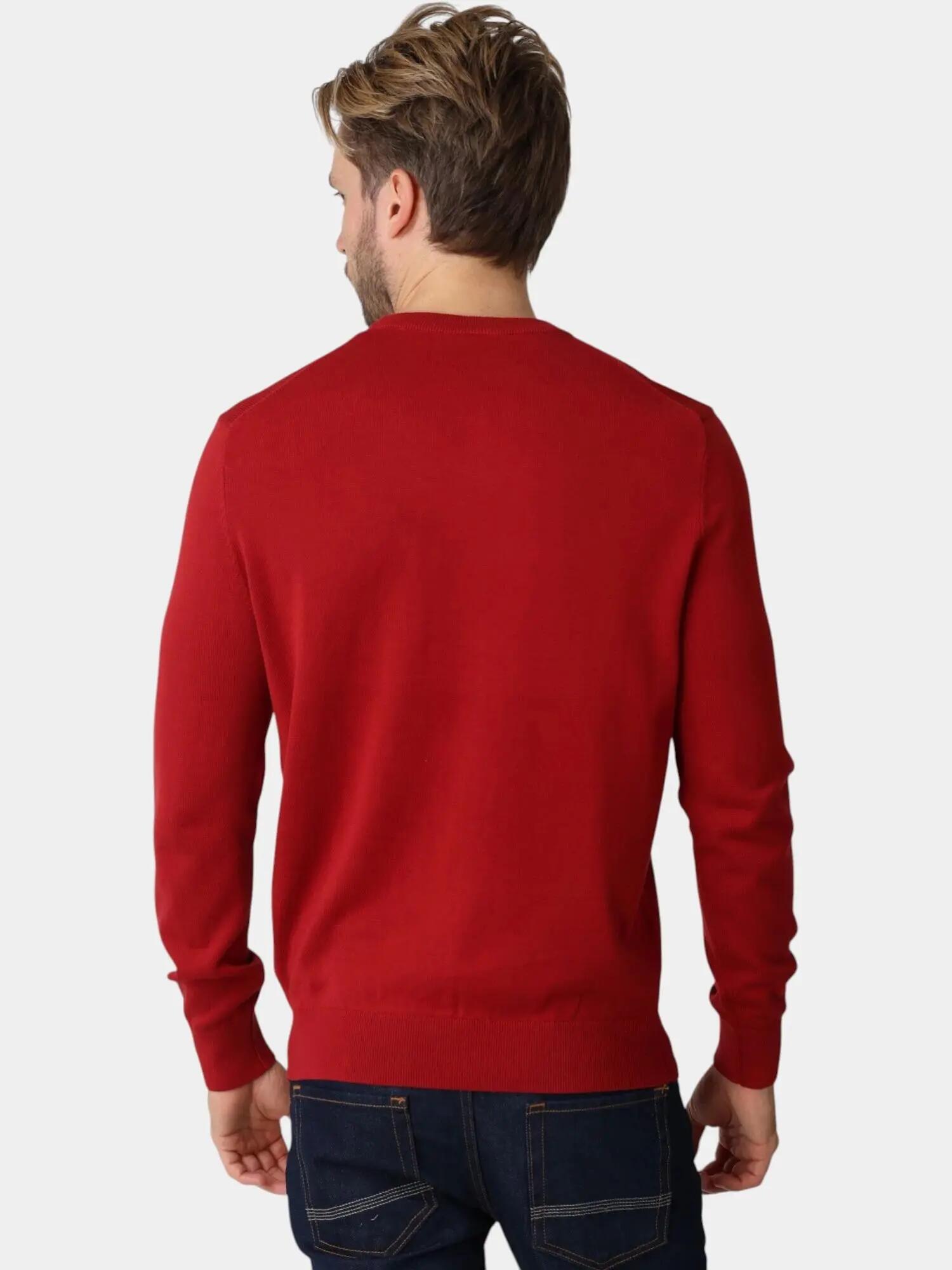 Strickpullover Herren Williams River Cotton Crew Neck 3/5