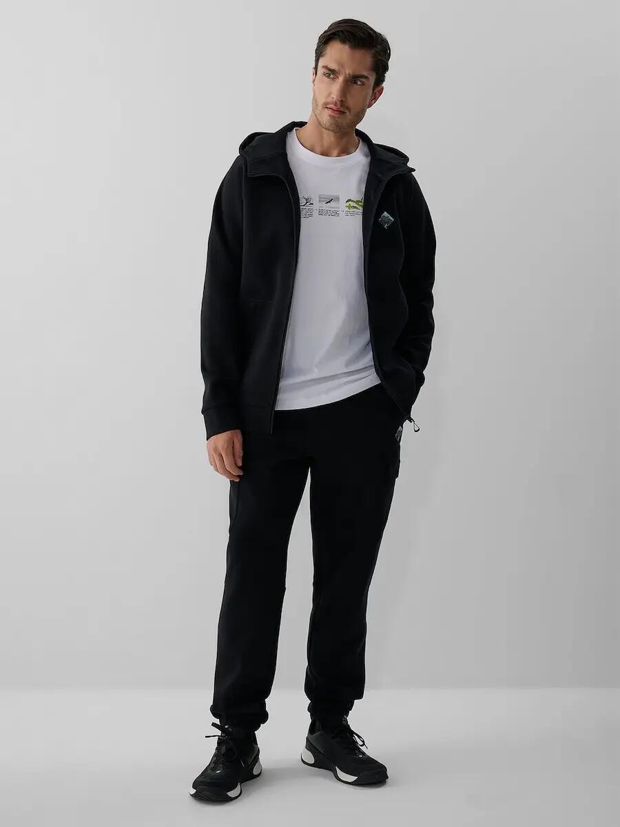 Bluza dresowa regular z kapturem męska 4F 6/7