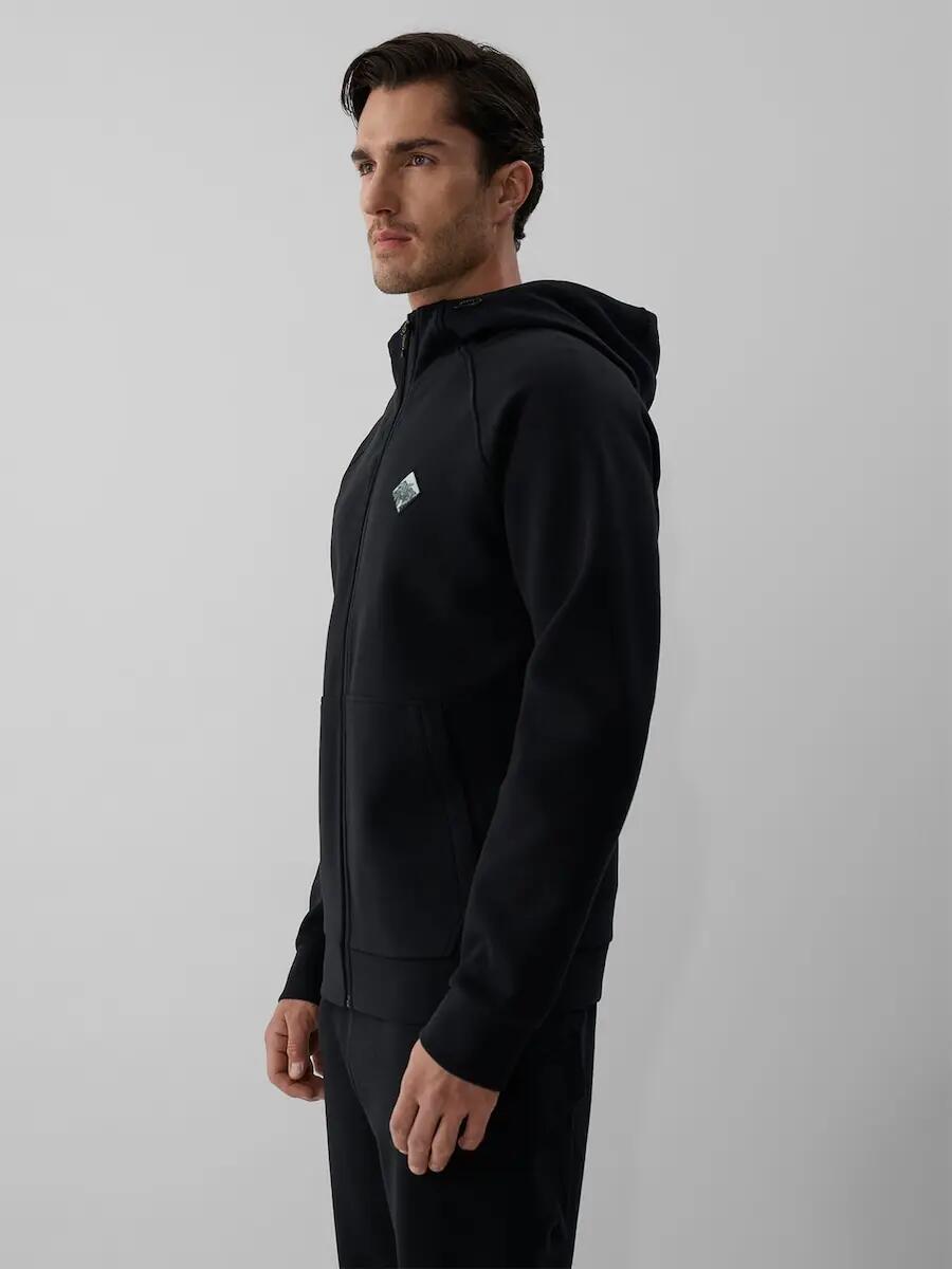 Bluza dresowa regular z kapturem męska 4F 5/7