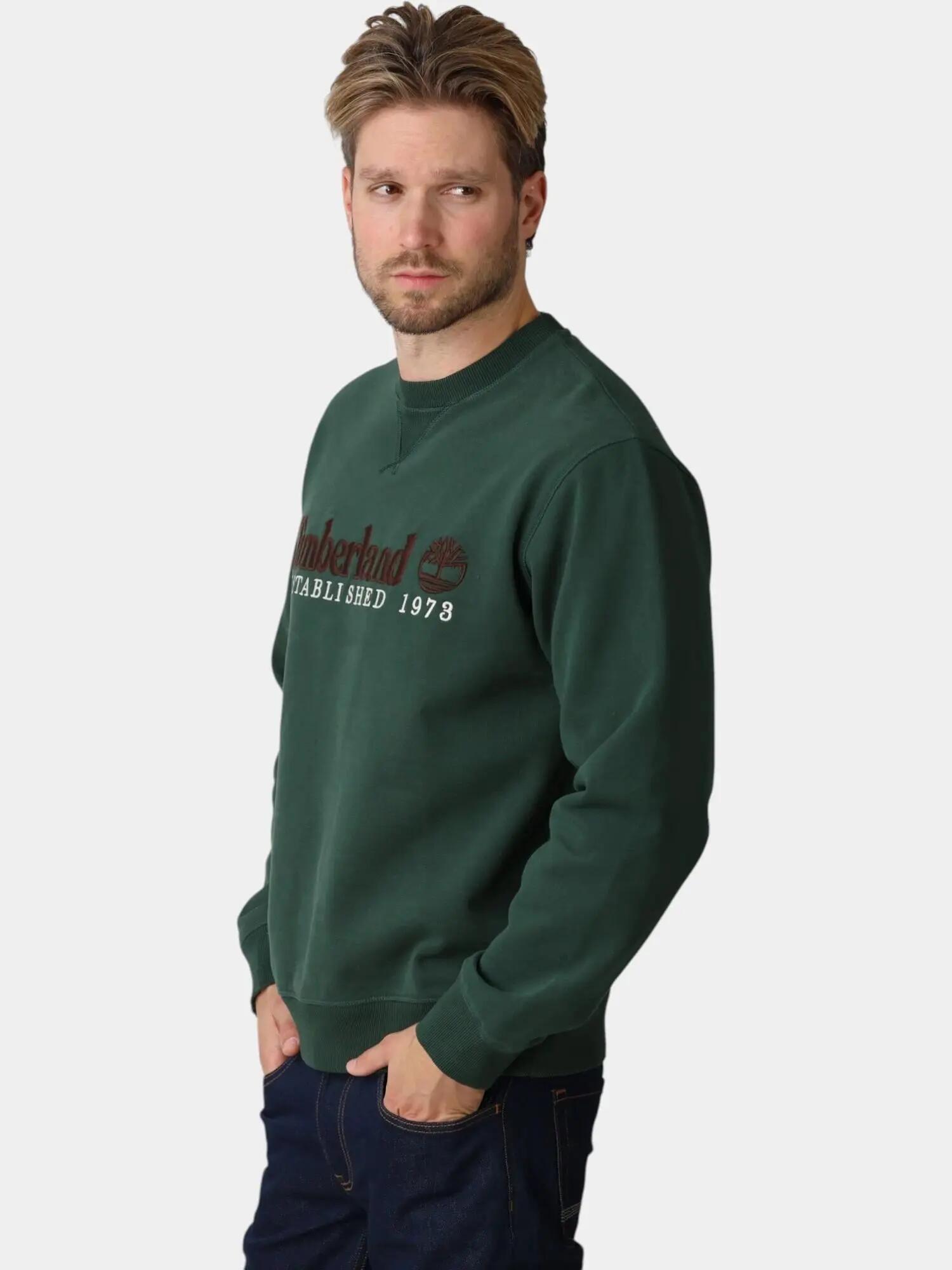 Pull Homme Established 1973 Embroidered Logo Bb Crew 2/5
