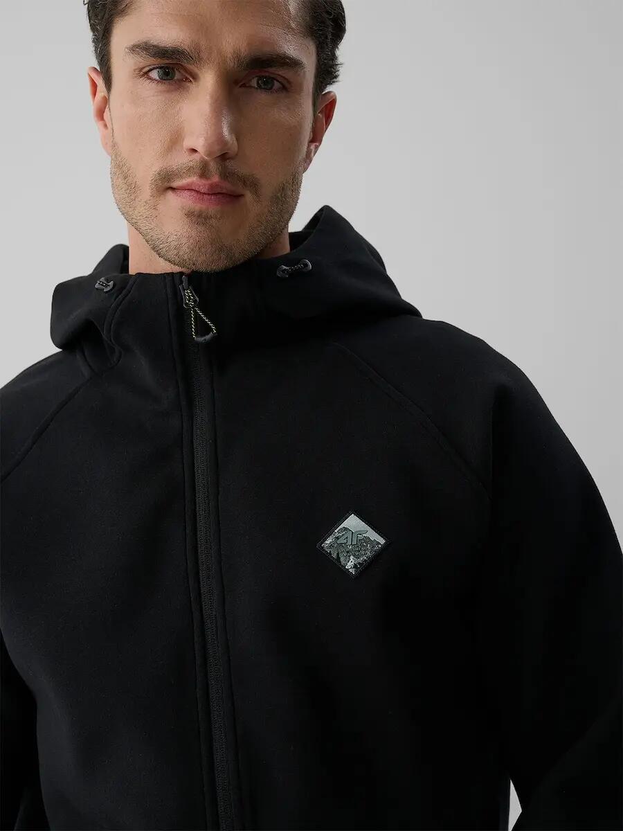 Bluza dresowa regular z kapturem męska 4F 4/7