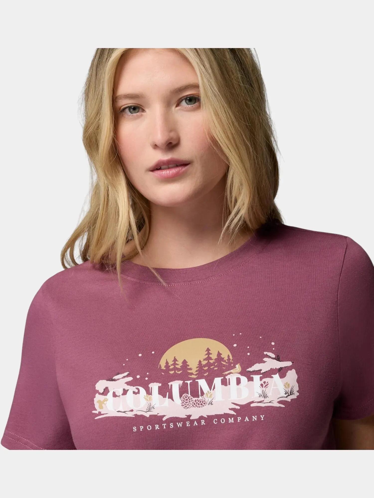 Női Rolling Bend Seasonal Graphic Tee rövid ujjú póló 5/6