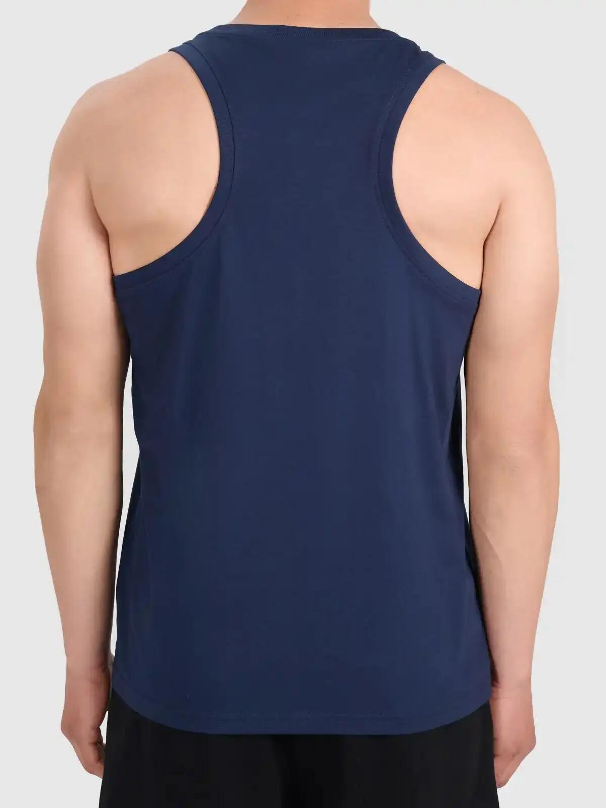 KOSZULKA MĘSKA 4F T-SHIRT NA RAMIĄCZKA BEZ RĘKAWÓW M307 3XL SS26 3/4
