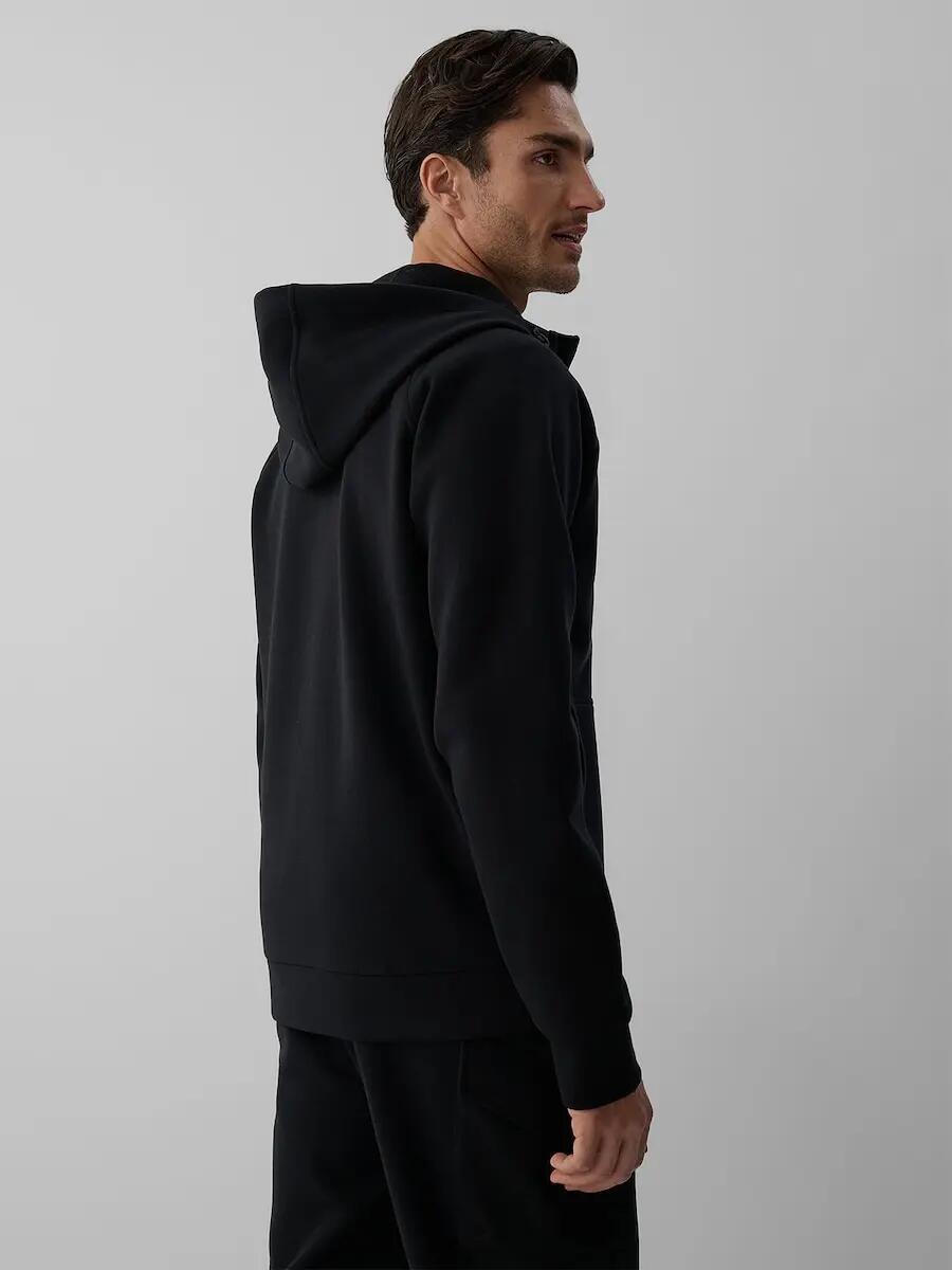 Bluza dresowa regular z kapturem męska 4F 2/7