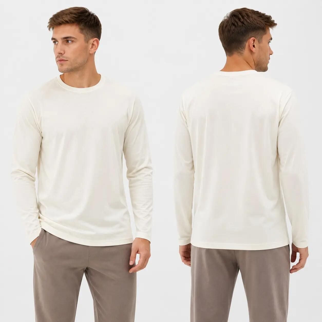LONGSLEEVE UNISEX 4F BLUZKA MĘSKA DAMSKA Z DŁUGIM RĘKAWEM TLONU317 XL 2/6