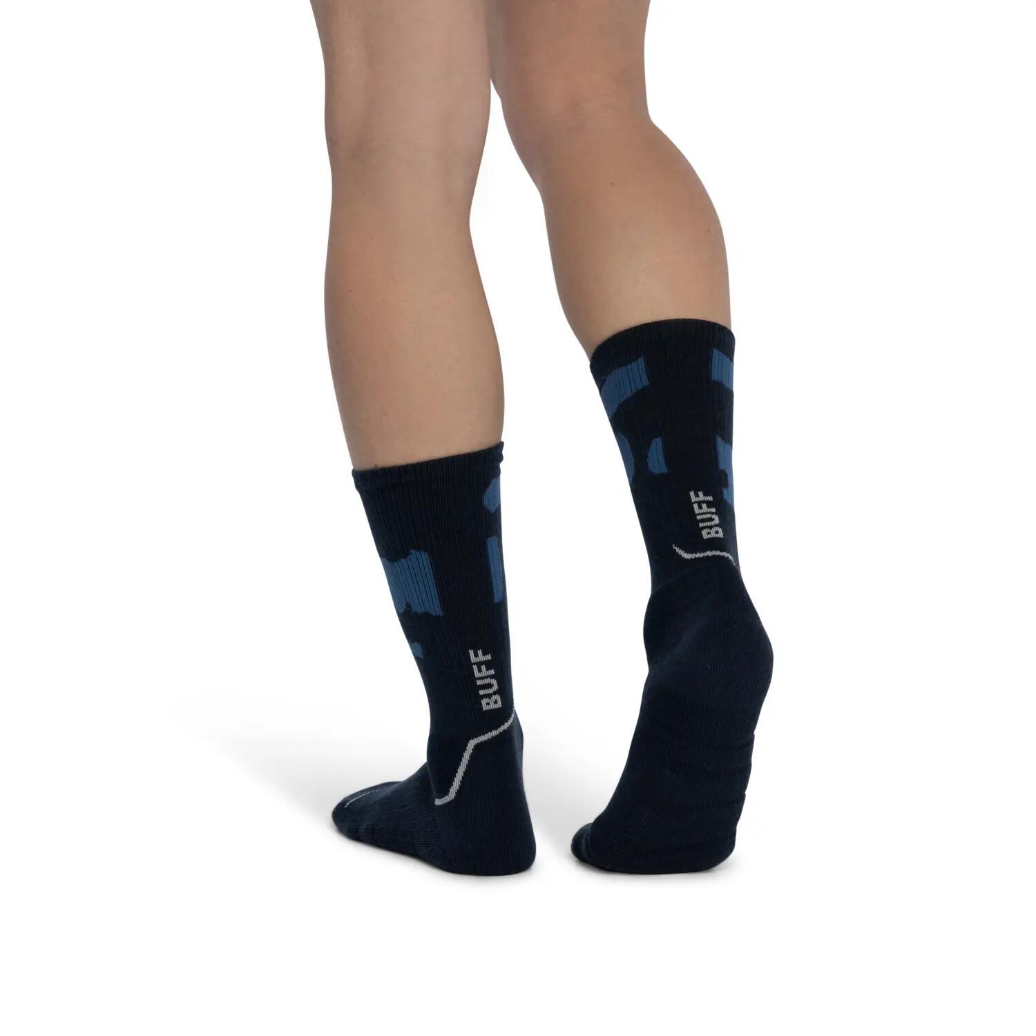 Unisex Buff Bleu foncé S 4/4