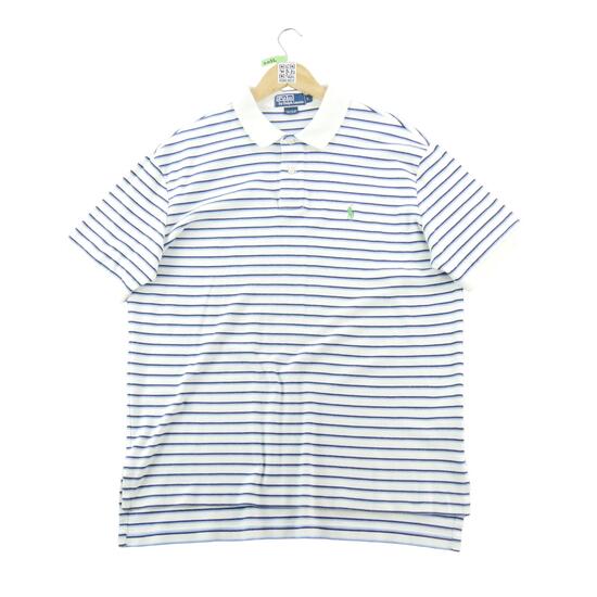Seconde vie - Polo manches courtes Homme Blanc - Très bon état