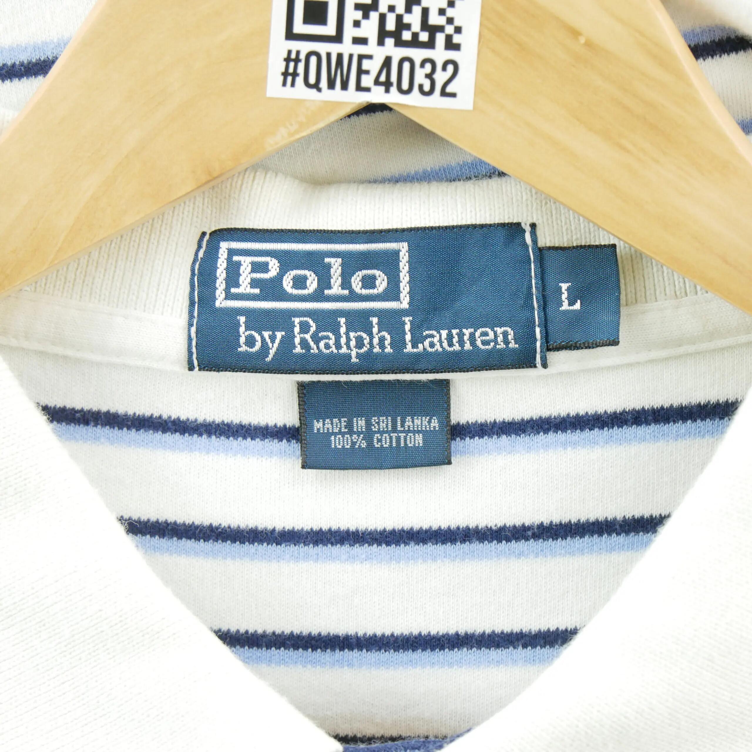 Tweedehands - Korte mouw polo heren wit - Zeer goede staat 4/4