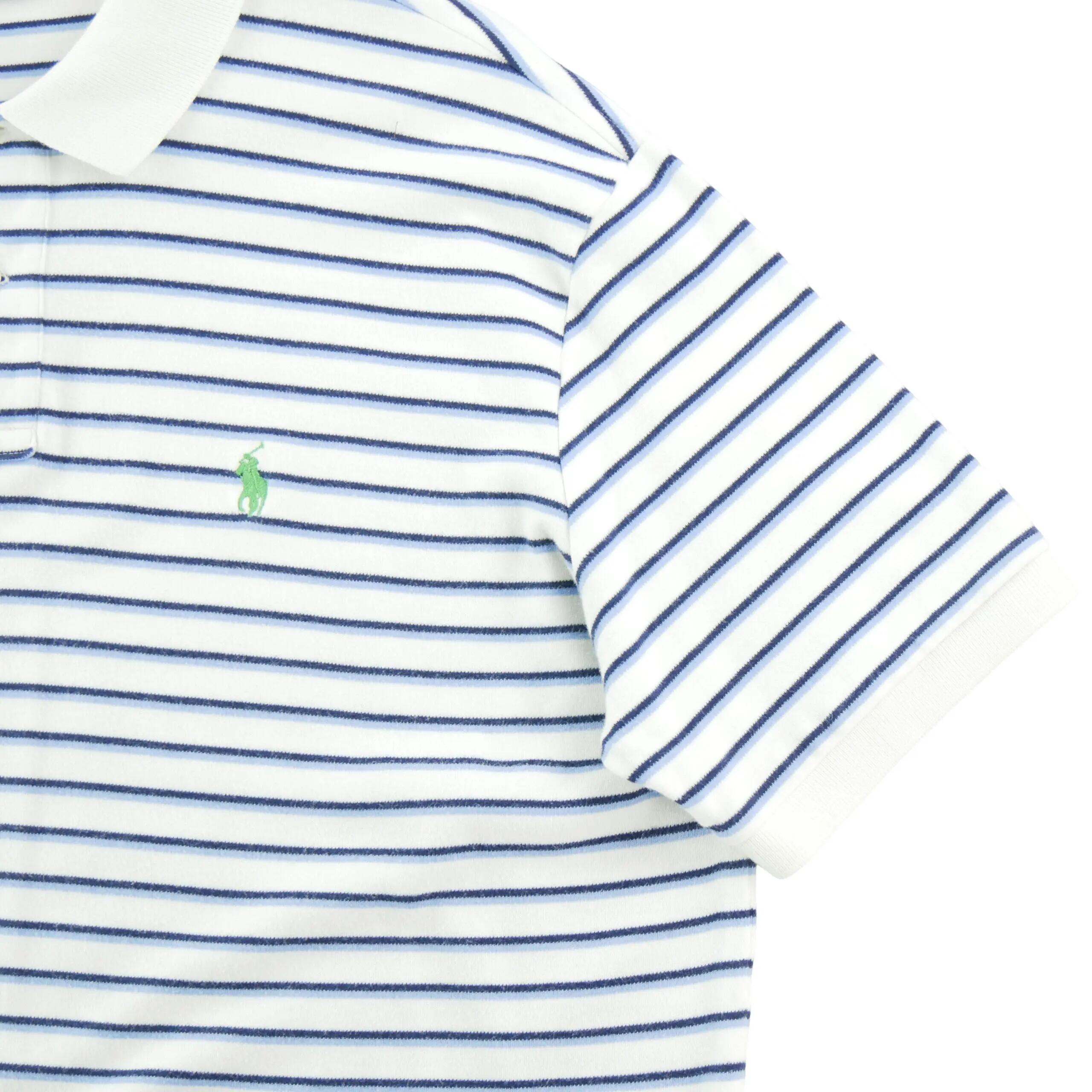Tweedehands - Korte mouw polo heren wit - Zeer goede staat 3/4