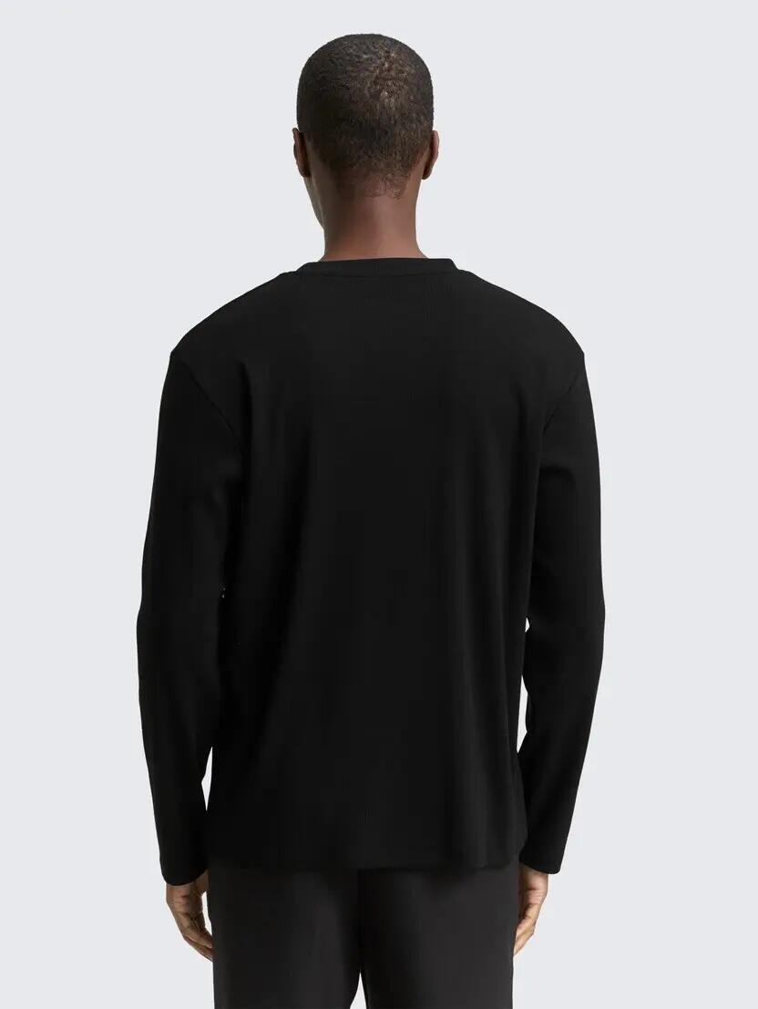 KOSZULKA MĘSKA DŁUGI RĘKAW TOM TAILOR BAWEŁNIANA LONGSLEEVE XXL 3/6