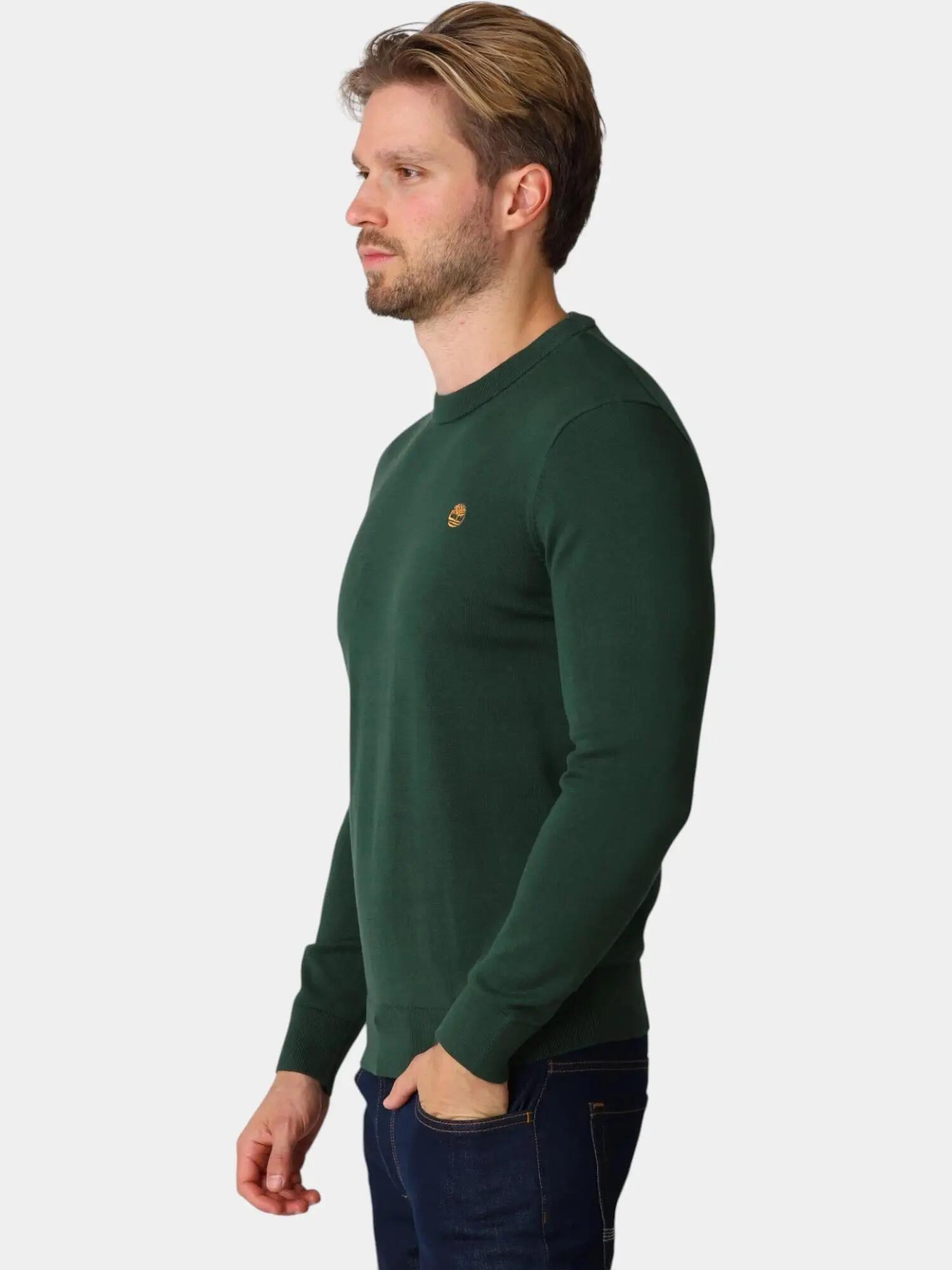 Strickpullover Herren Williams River Cotton Crew Neck 2/5