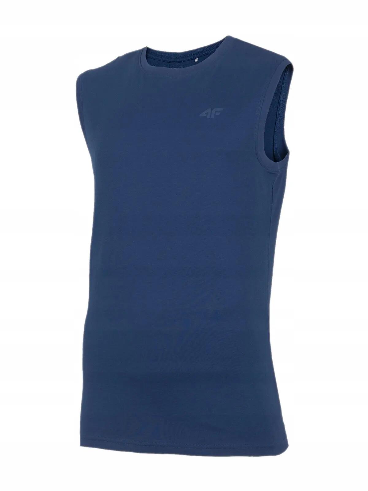 KOSZULKA MĘSKA BEZ RĘKAWÓW 4F TANK TOP TSLEM016 M 2/4