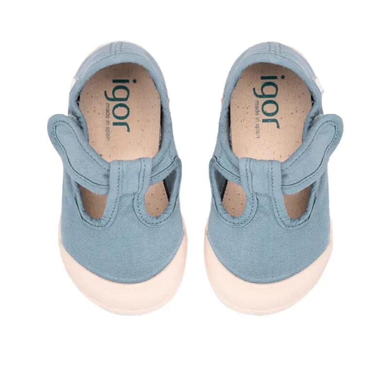 Zapatillas Lona NiÑo Igor  Azul 3/3