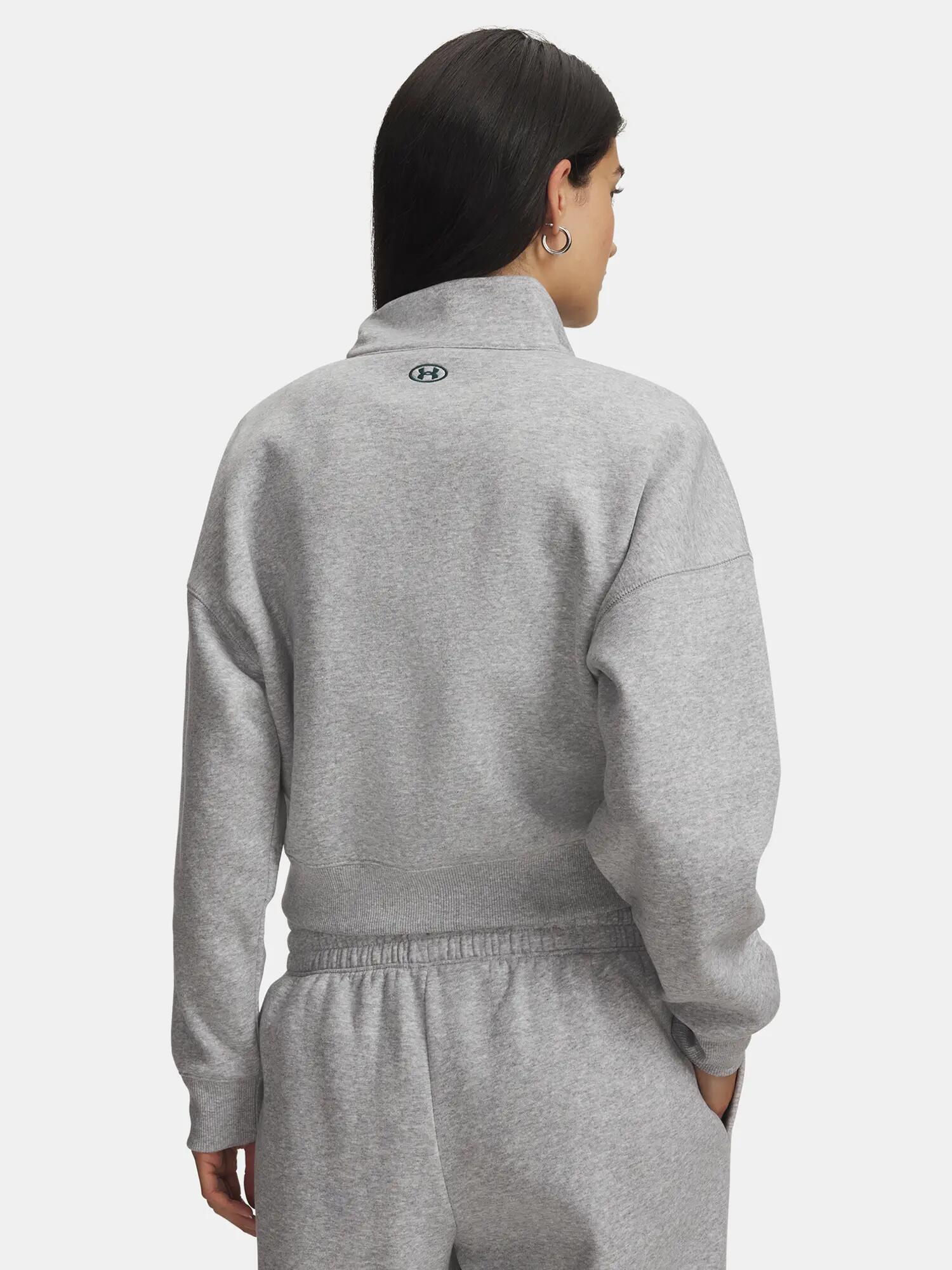 Női pulóver Under Armour RIVAL FLEECE VARSITY HZ 2/3