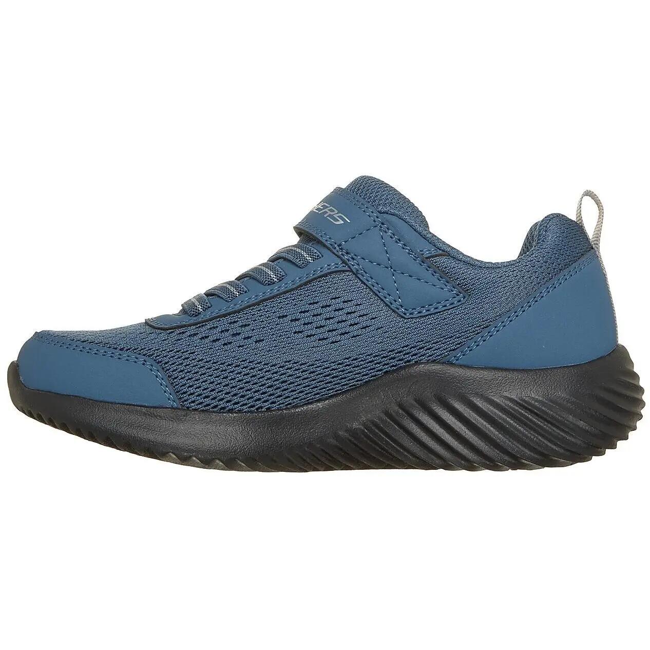 Scarpe da ginnastica Skechers Bounder-quantarun, Blu, Bambini 5/5