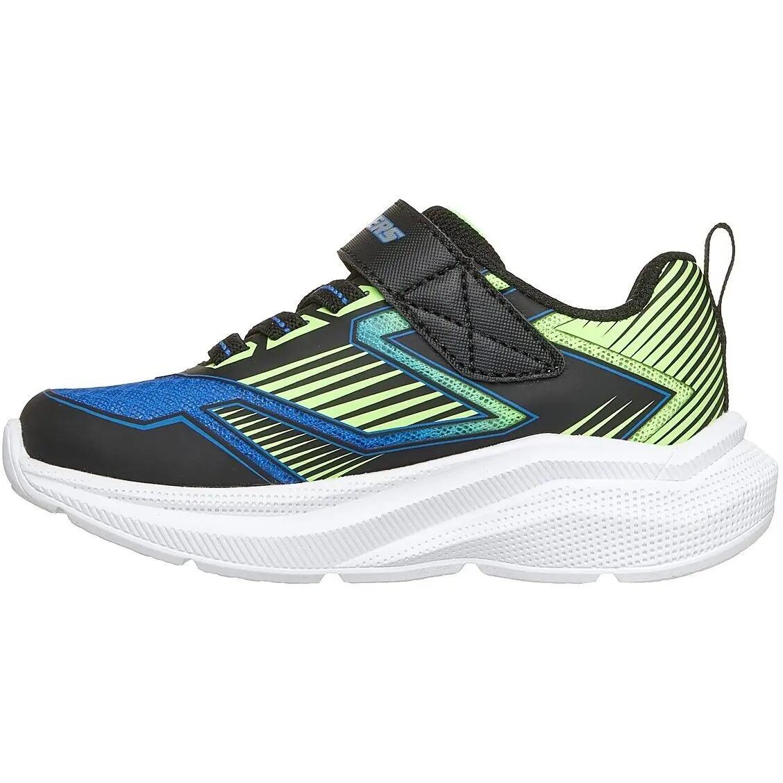 Baskets Skechers Microspec Velocity Grid-dri, Bleu, Enfants 5/5