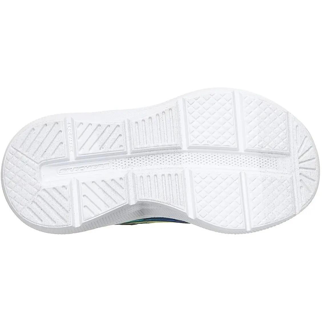 Baskets Skechers Microspec Velocity Grid-dri, Bleu, Enfants 4/5