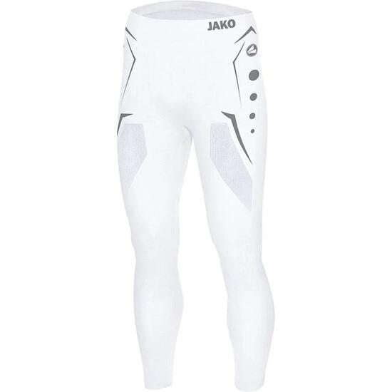 Kinder - Sportbekleidung - Lange Leggings - Hoher Bund, nahtlos - JAKO - Weiß