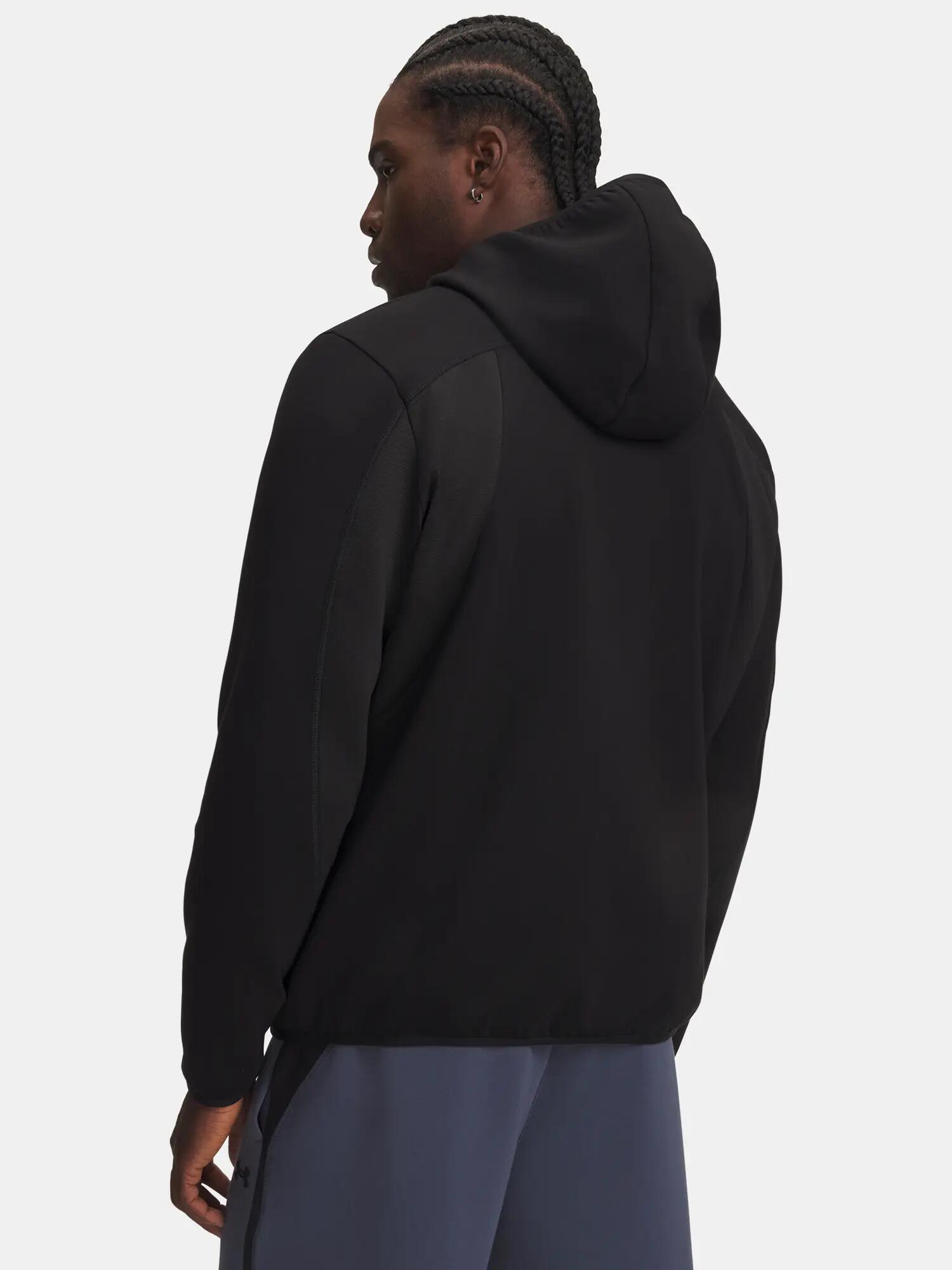 Férfi Under Armour UA Unstoppable Flc Txtrd FZ pulóver 2/3