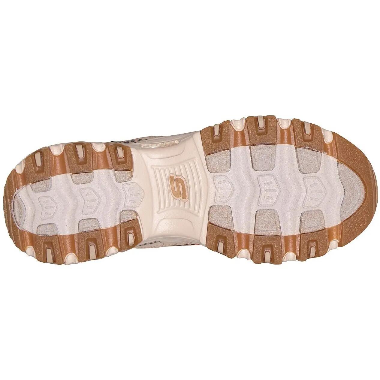 Baskets Skechers D'lites-wild Charm, Beige, Unisexe 4/5